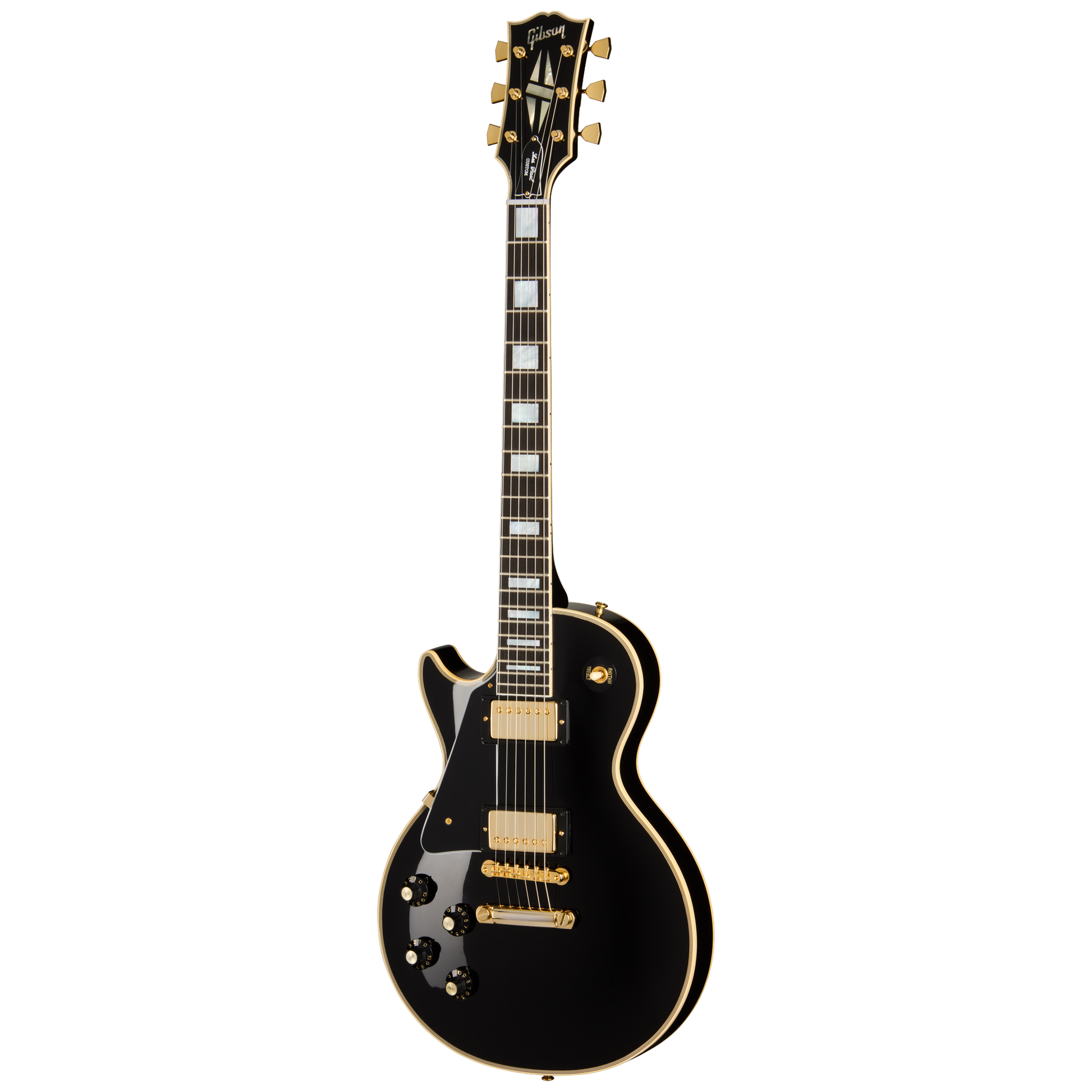 Gibson Custom 1968 Les Paul Custom Reissue, Left-Handed, Gloss, Ebony