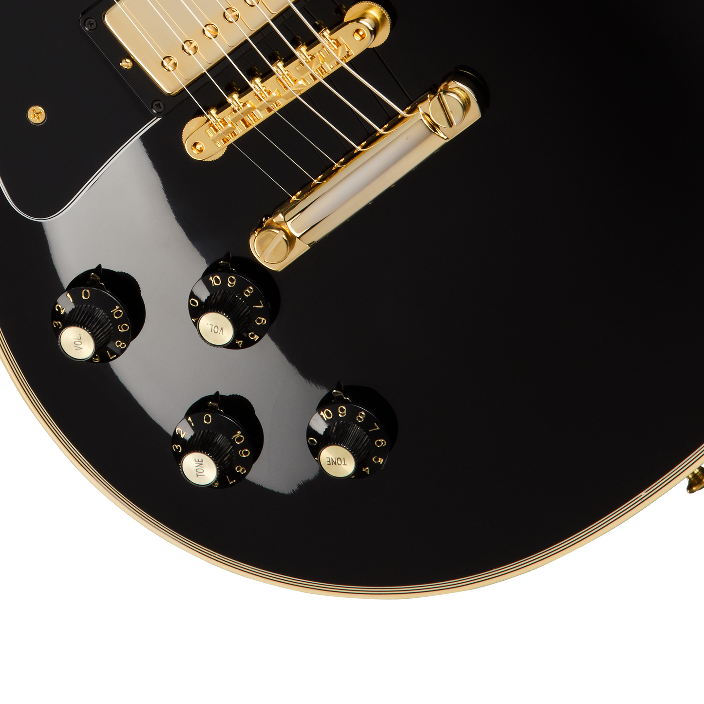 Gibson Custom 1968 Les Paul Custom Reissue, Left-Handed, Gloss, Ebony