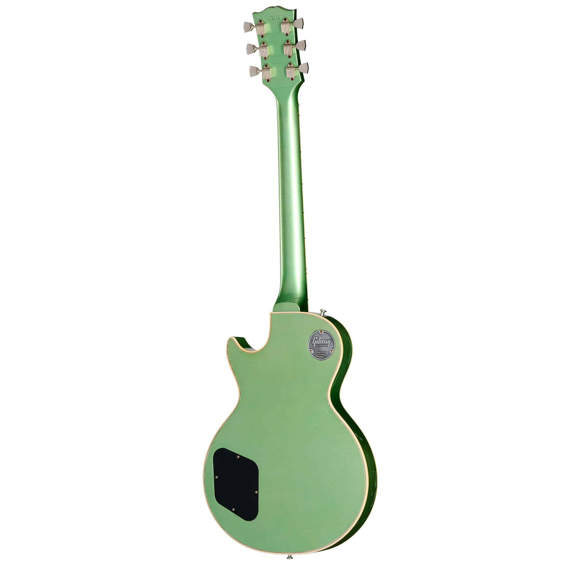 Gibson Custom 1968 Les Paul Custom Reissue, Light Aged, Jade Green