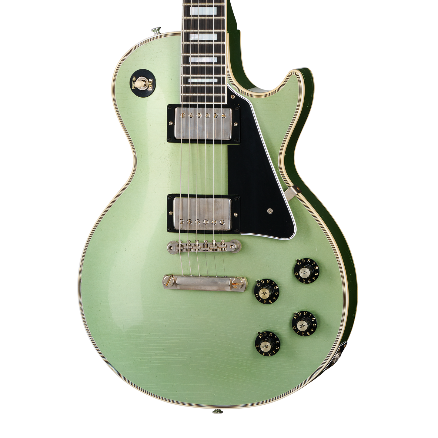Gibson Custom 1968 Les Paul Custom Reissue, Light Aged, Jade Green