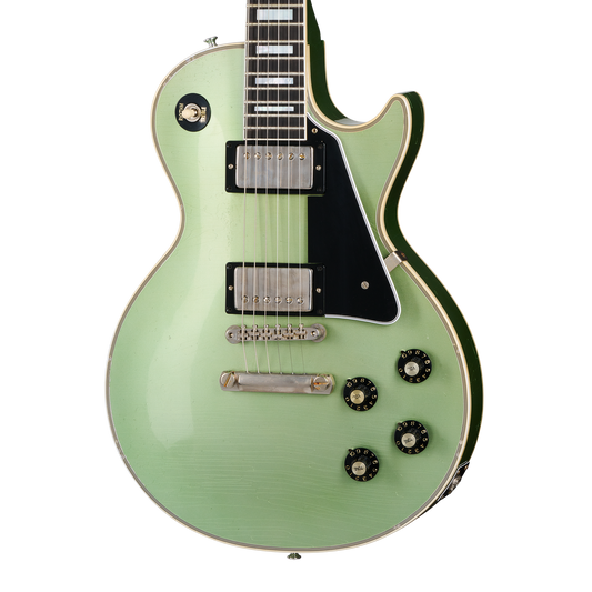 Gibson Custom 1968 Les Paul Custom Reissue, Light Aged, Jade Green