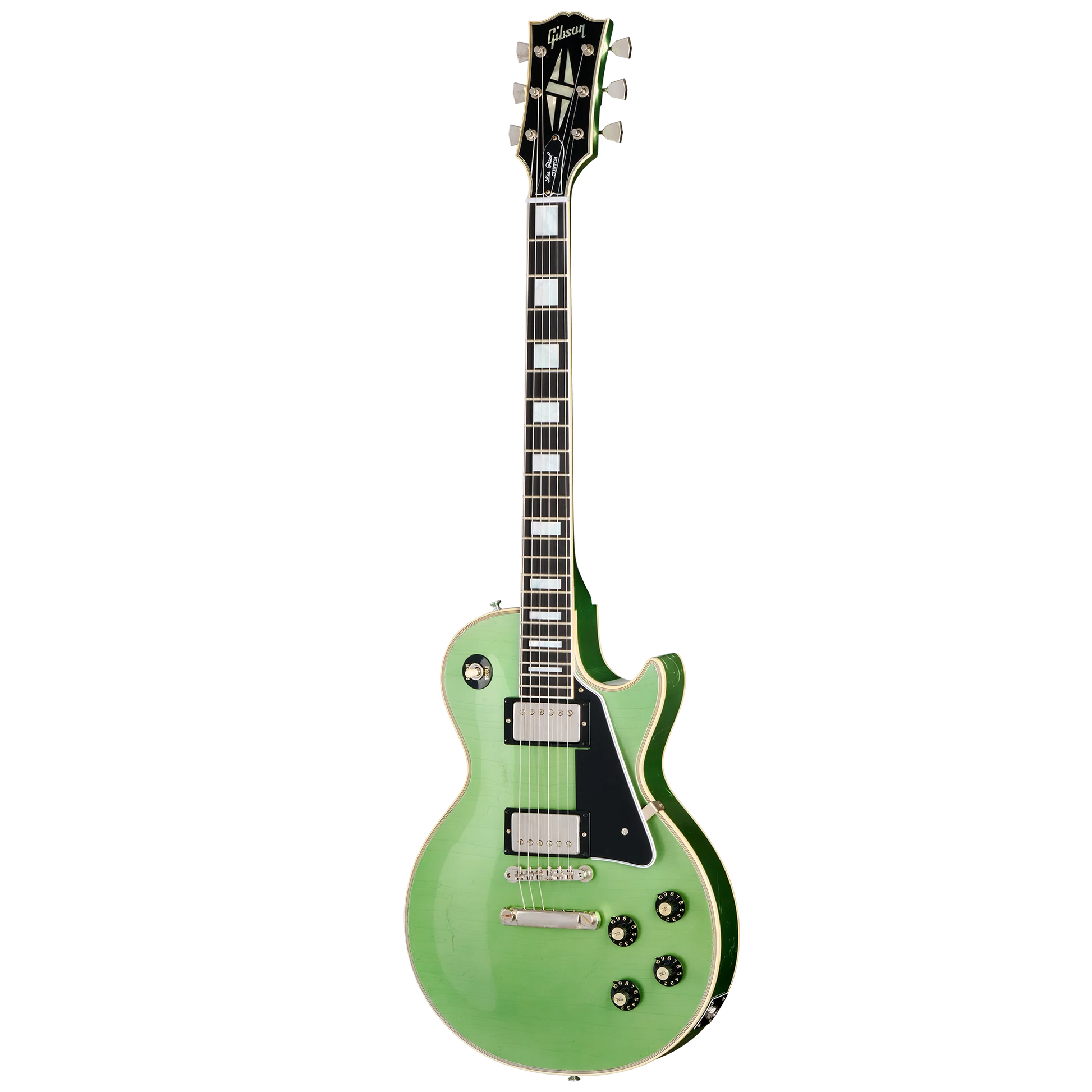 Gibson Custom 1968 Les Paul Custom Reissue, Light Aged, Jade Green
