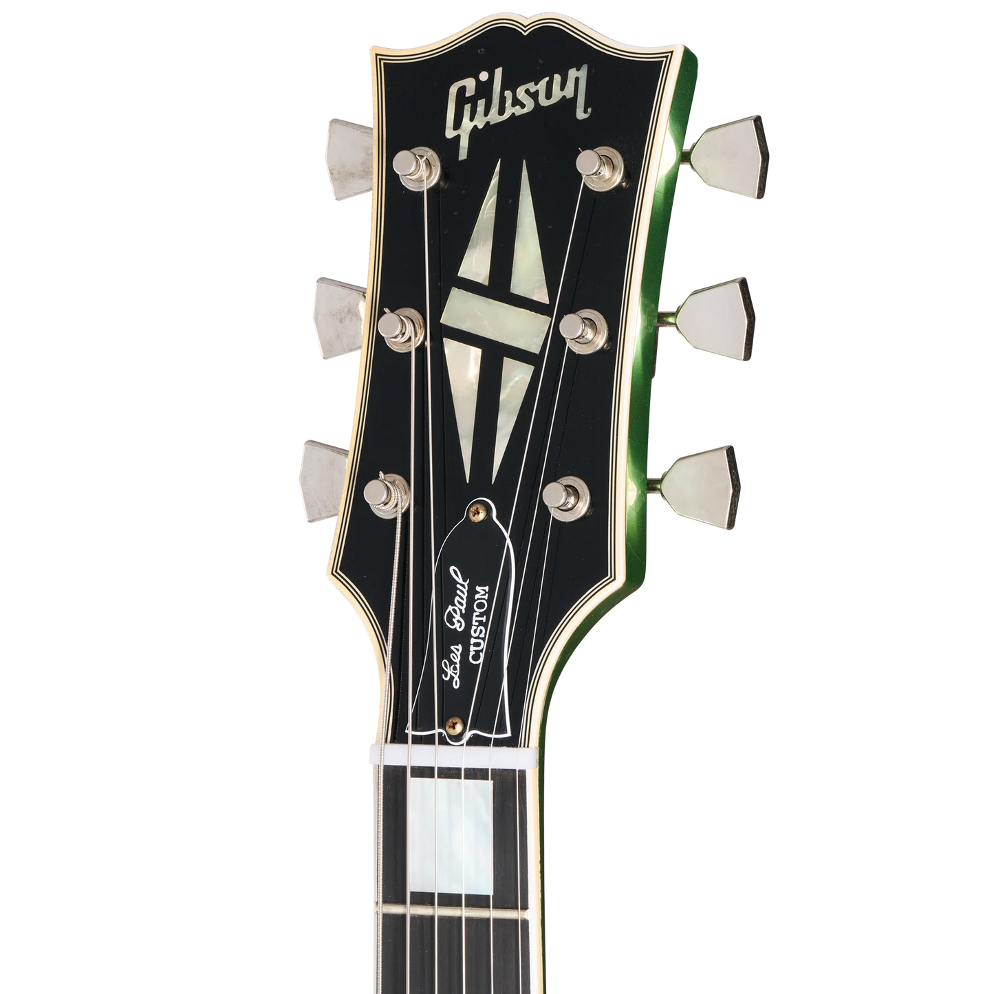 Gibson Custom 1968 Les Paul Custom Reissue, Light Aged, Jade Green