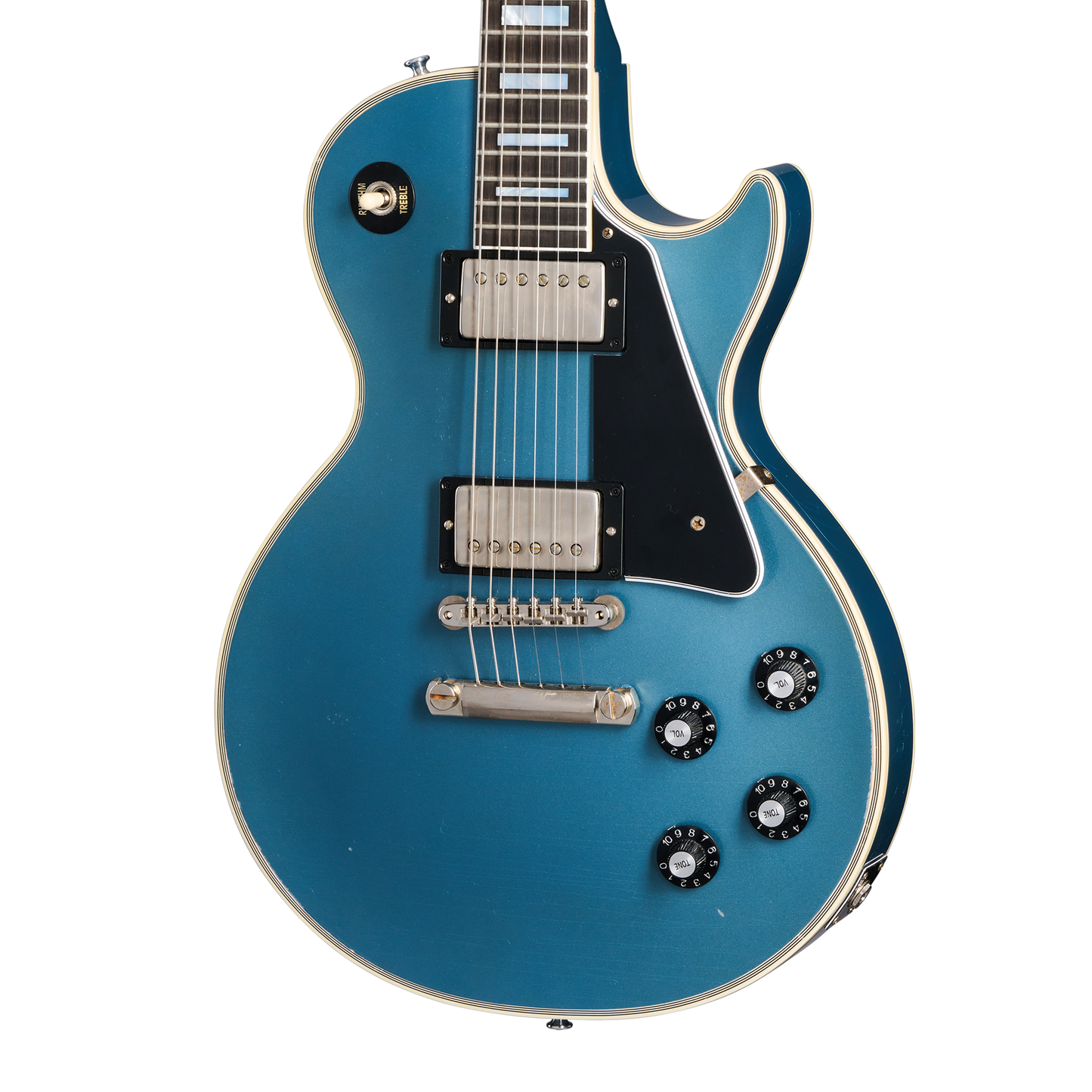 Gibson Custom 1968 Les Paul Custom Reissue, Light Aged, Antique Pelham Blue