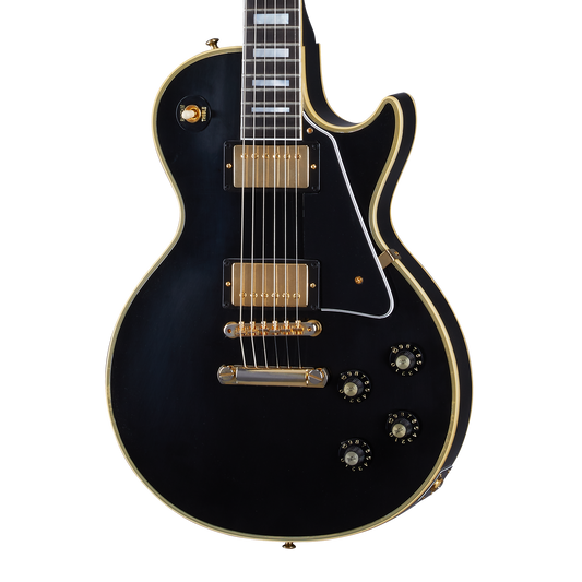 Gibson Custom 1968 Les Paul Custom Reissue, Ultra Light Aged, Ebony