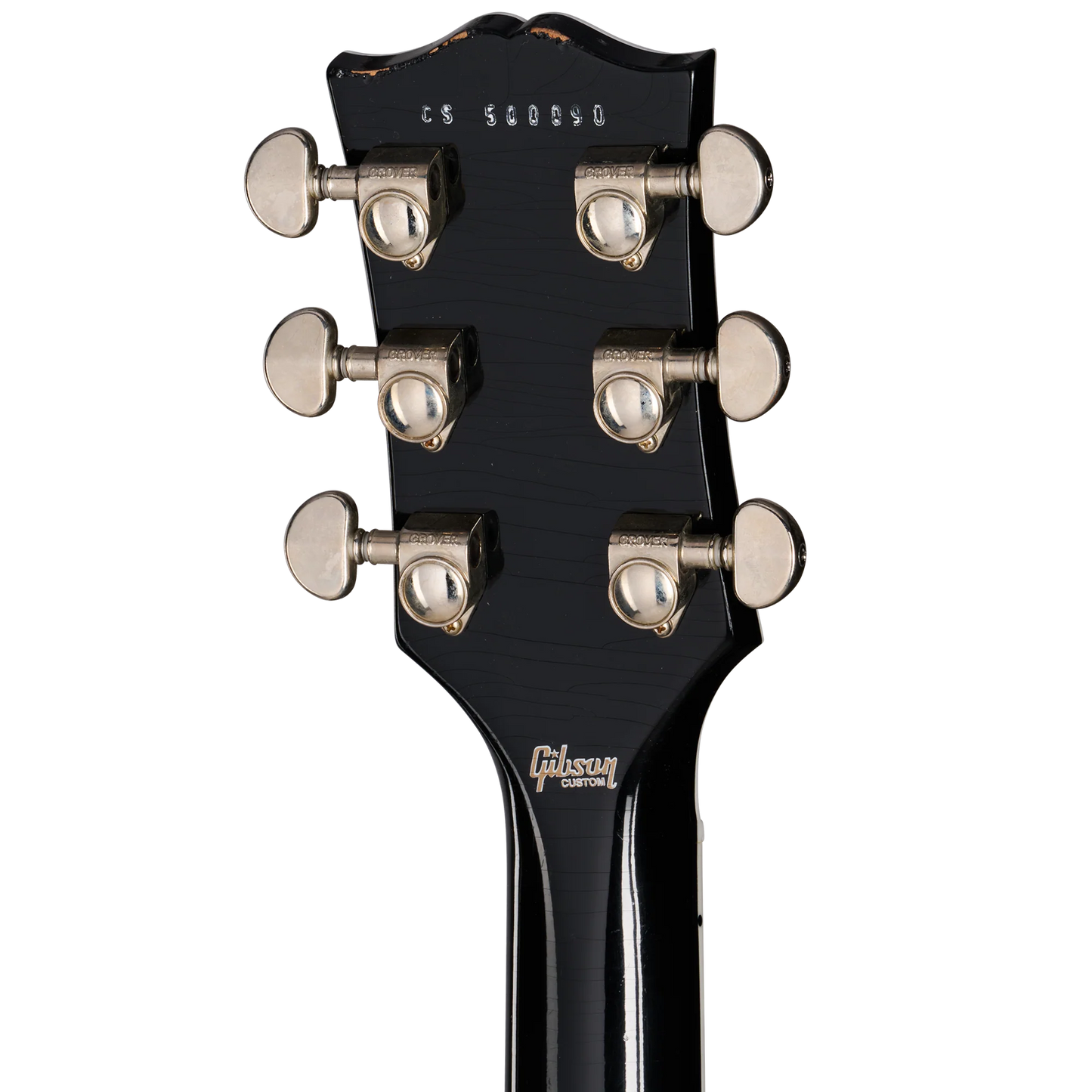 Gibson Custom Les Paul Custom with F-Holes, Light Aged, Champagne Sparkle