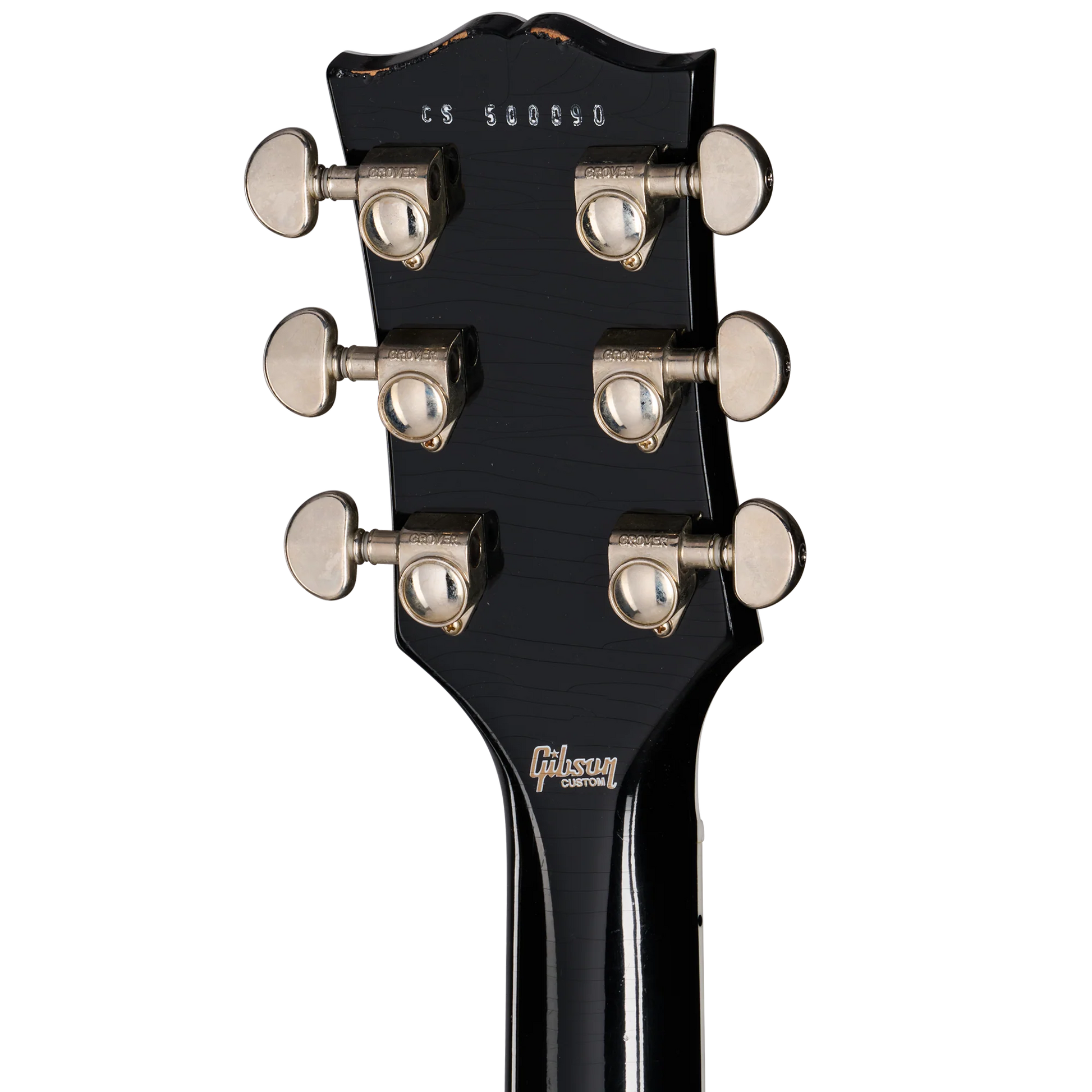 Gibson Custom Les Paul Custom with F-Holes, Light Aged, Champagne Sparkle