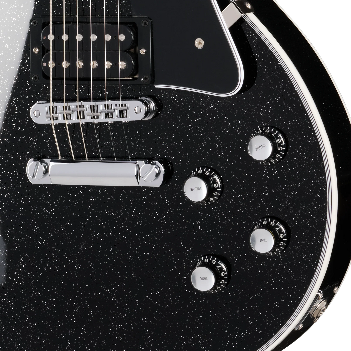 Gibson Custom Les Paul Custom, Andromeda Black, Chrome Hardware