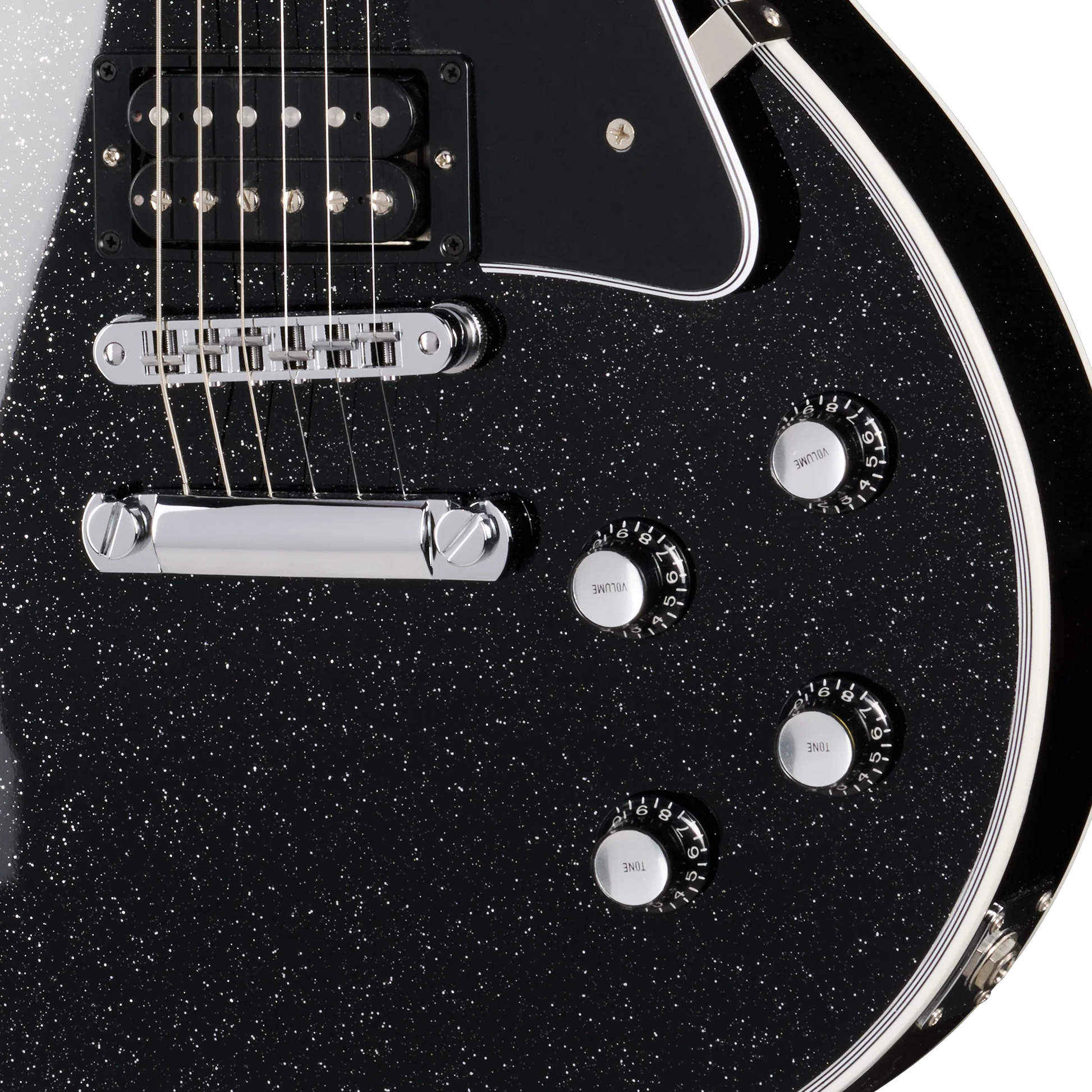 Gibson Custom Les Paul Custom, Andromeda Black, Chrome Hardware