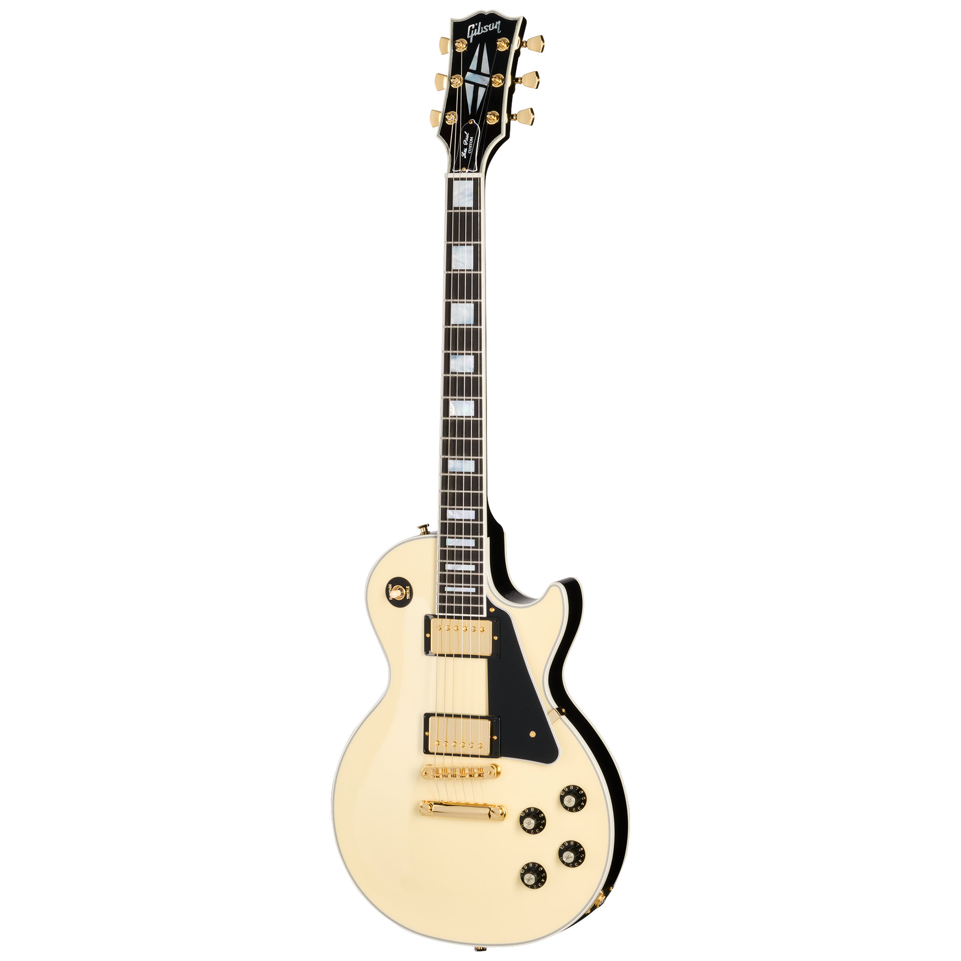 Gibson Les Paul Custom 70s Butter Cream w/case