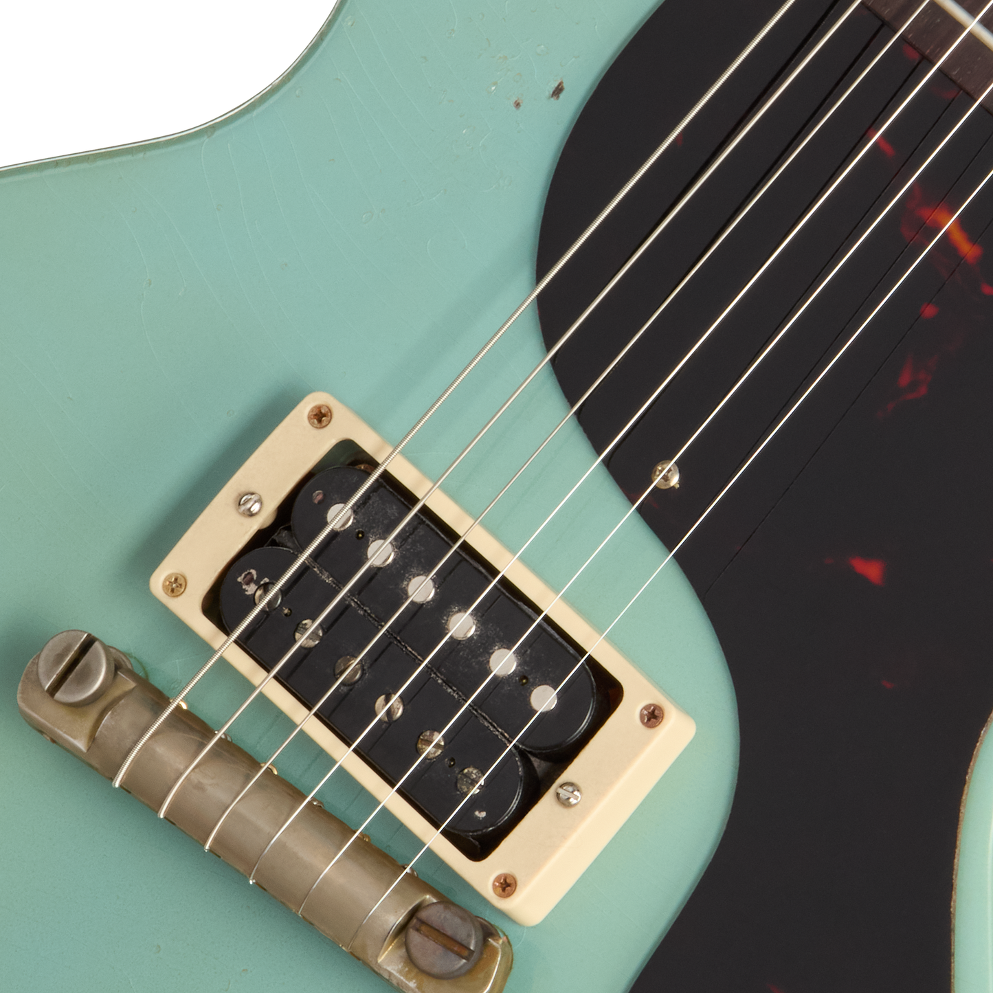Gibson Custom 1958 Les Paul Junior Reissue, Heavy Aged, Maui Blue
