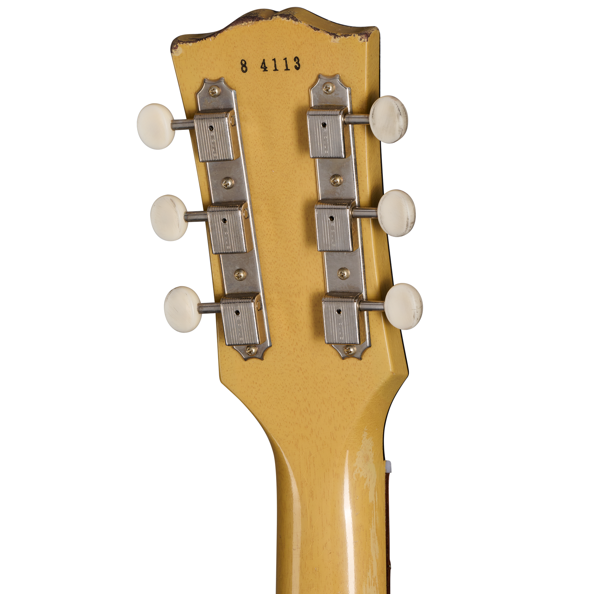 Gibson Custom 1958 Les Paul Junior Double Cut, Heavy Aged, TV Yellow