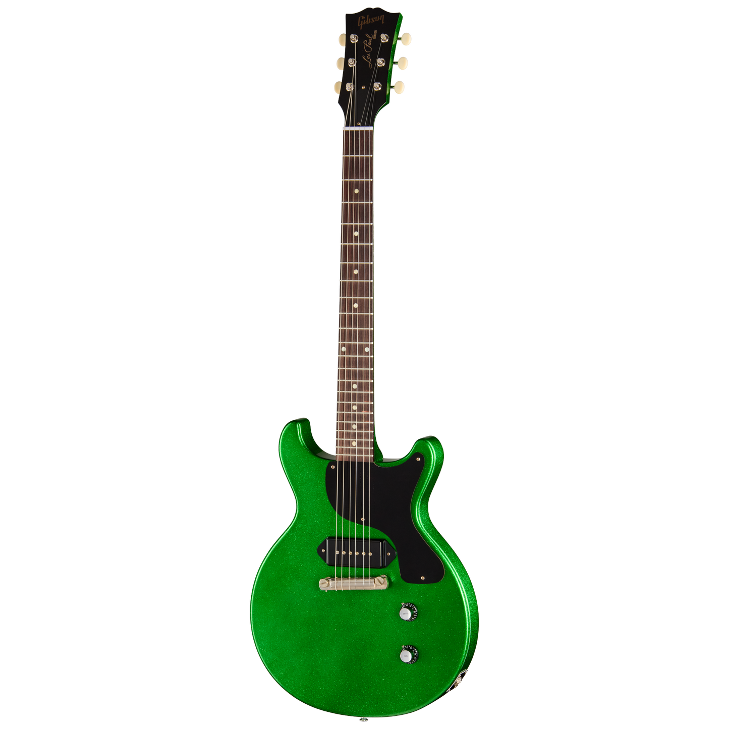 Gibson Custom 1960 Les Paul Junior Double Cut Reissue, VOS, Green Sparkle