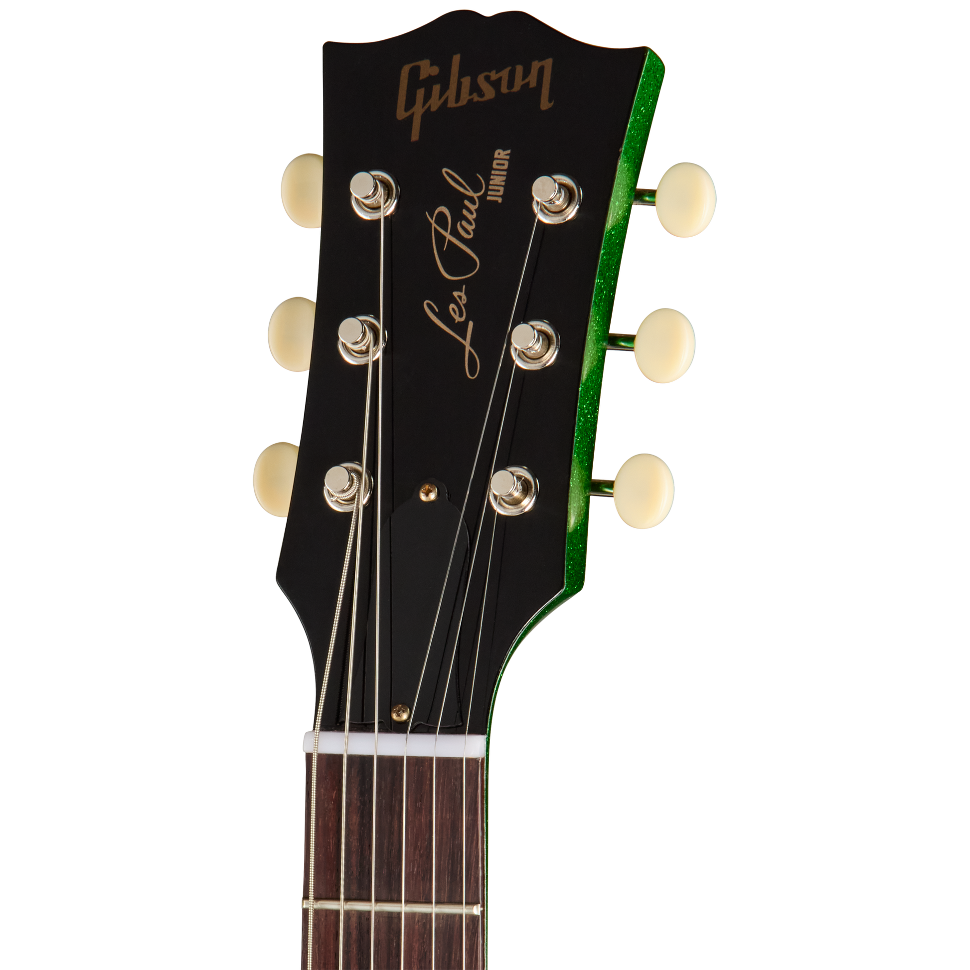 Gibson Custom 1960 Les Paul Junior Double Cut Reissue, VOS, Green Sparkle