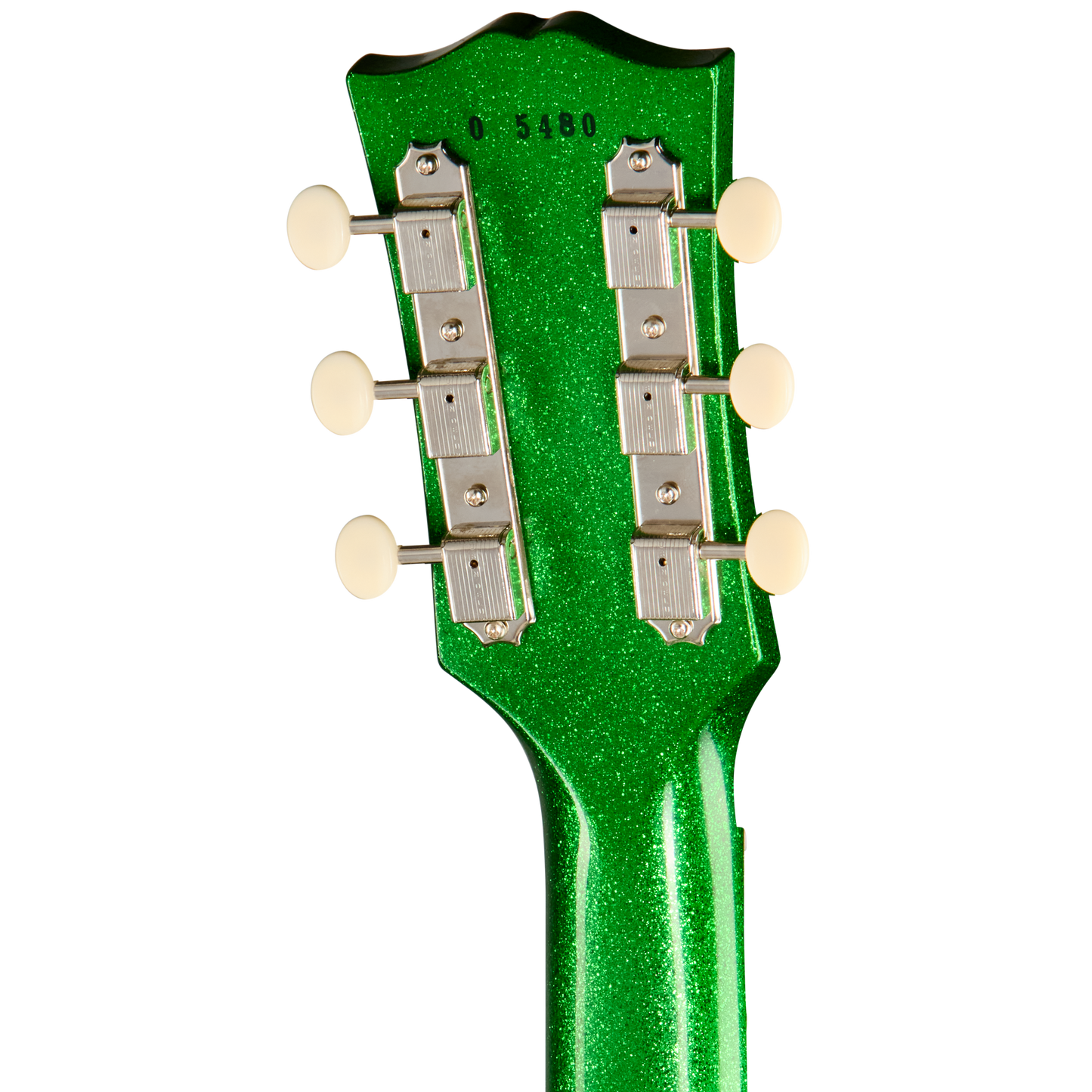 Gibson Custom 1960 Les Paul Junior Double Cut Reissue, VOS, Green Sparkle