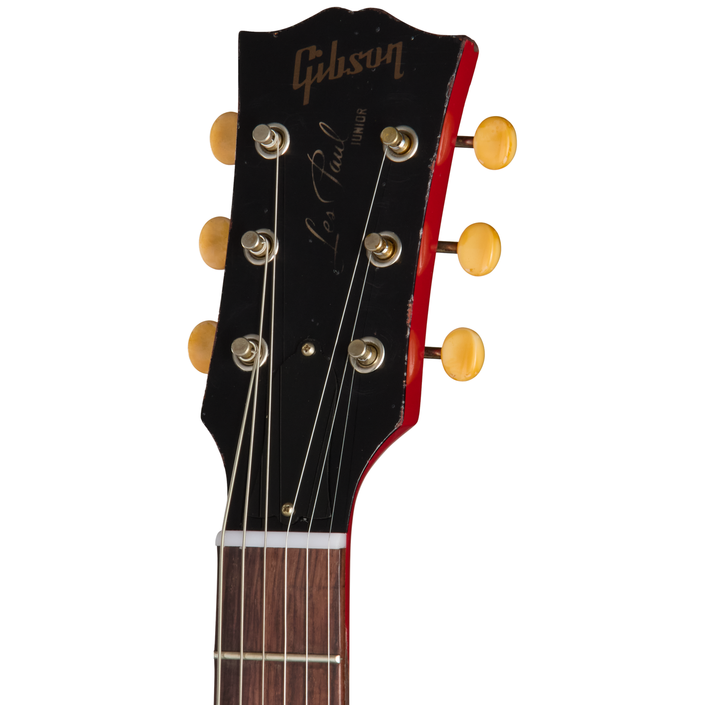 Gibson Custom 1957 Les Paul Junior Single Cut Reissue, Heavy Aged, Cardinal Red
