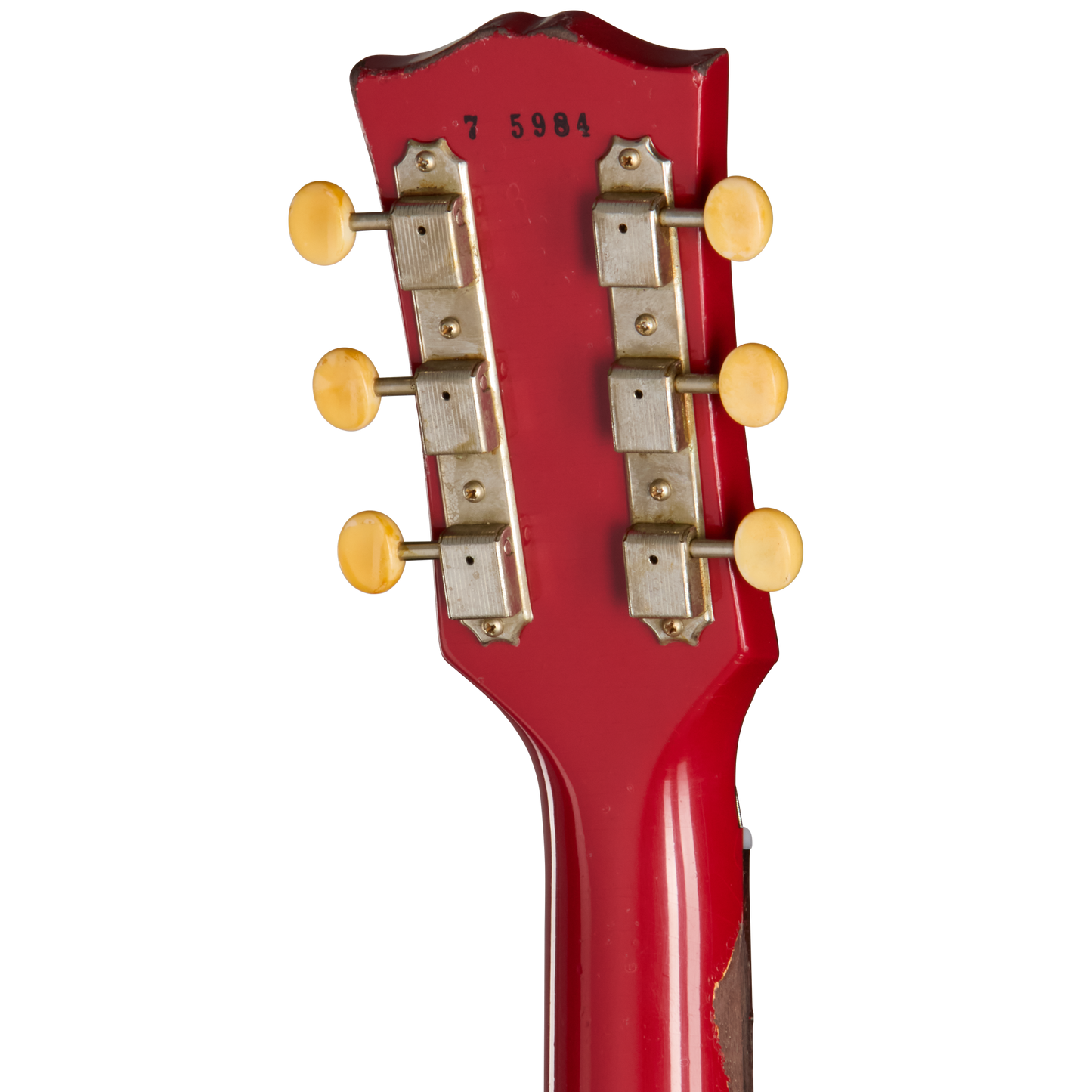 Gibson Custom 1957 Les Paul Junior Single Cut Reissue, Heavy Aged, Cardinal Red