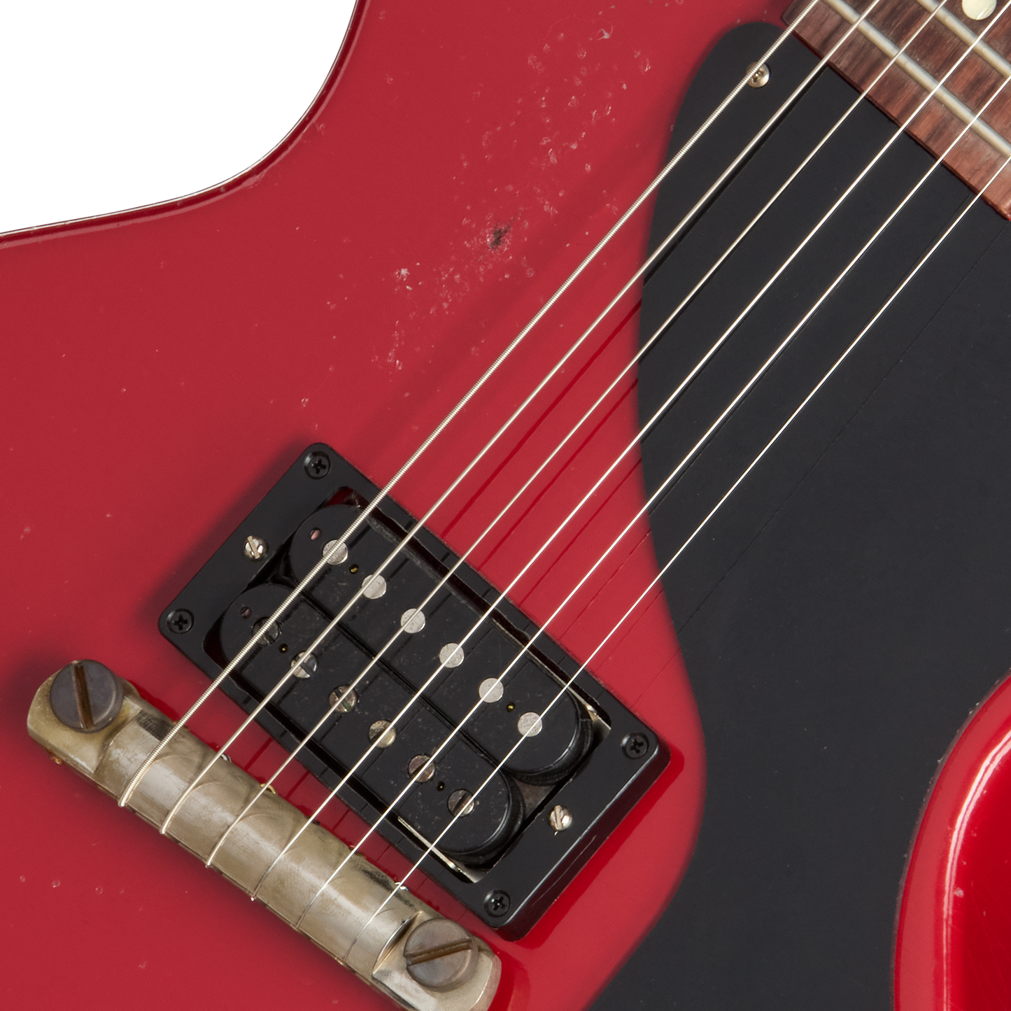 Gibson Custom 1957 Les Paul Junior Single Cut Reissue, Heavy Aged, Cardinal Red
