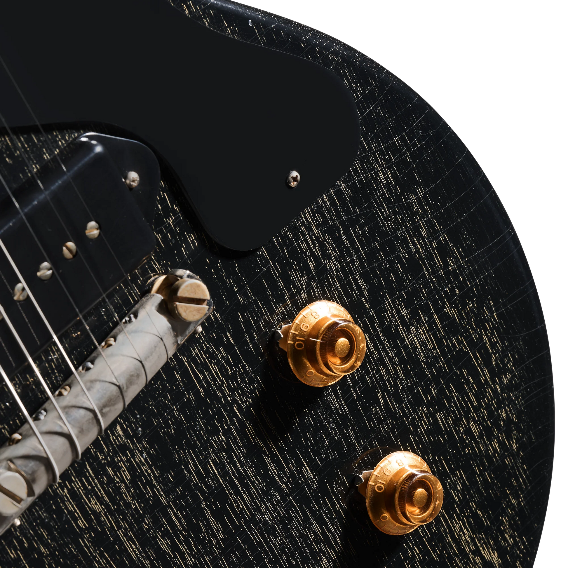 Gibson Custom 1957 Les Paul Junior Reissue, Ultra Light Aged, Silver Fox