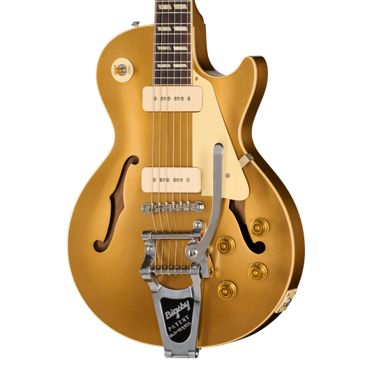 Gibson Custom 1956 Les Paul Standard Reissue with Bigsby, VOS, All Double Gold