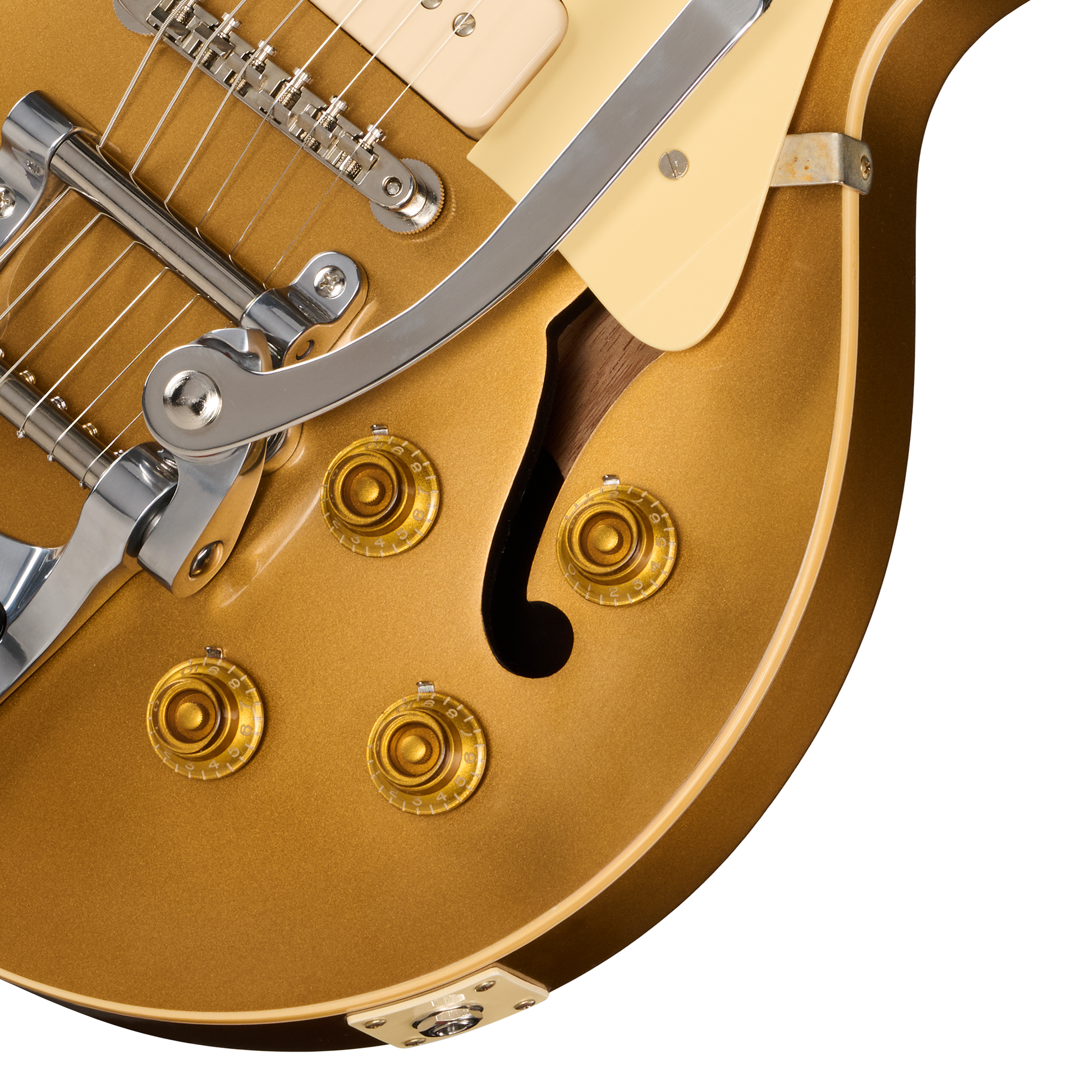 Gibson Custom 1956 Les Paul Standard Reissue with Bigsby, VOS, All Double Gold