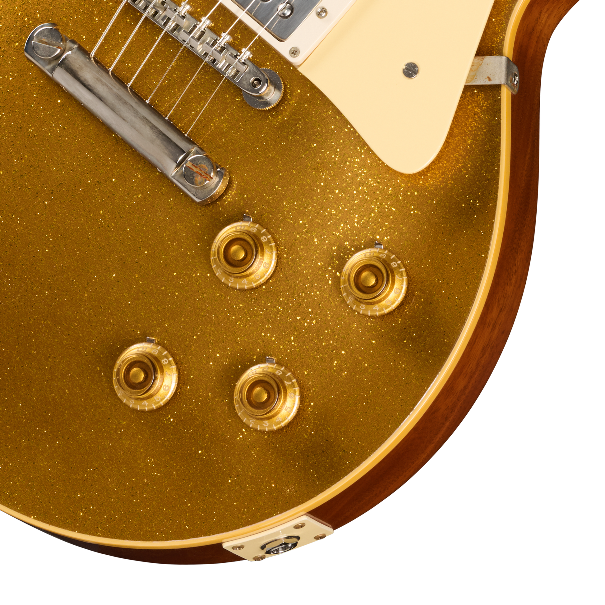 Gibson Custom LE 1957 Les Paul Reissue with TV Jones Powertron, VOS, Gold Sparkle Top