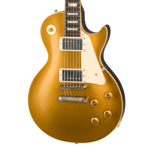 Gibson Custom 1957 Les Paul Standard Reissue, VOS Double Gold with Dark Back