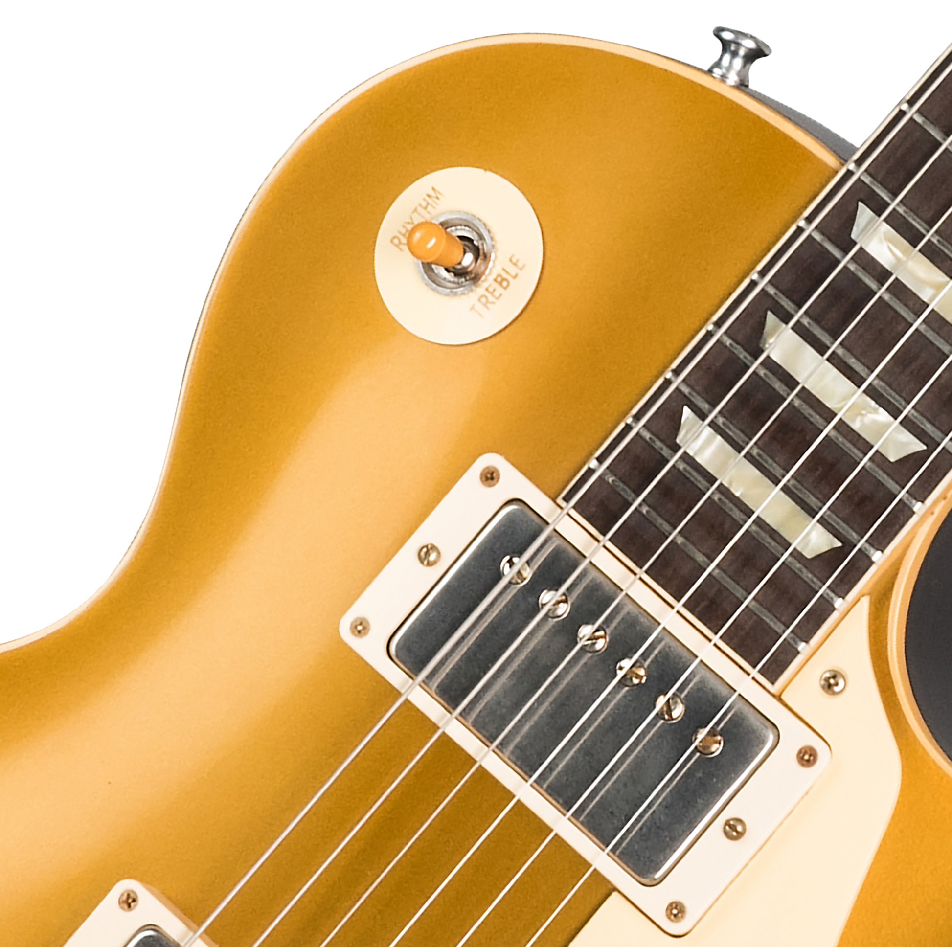 Gibson Custom 1957 Les Paul Standard Reissue, VOS Double Gold with Dark Back
