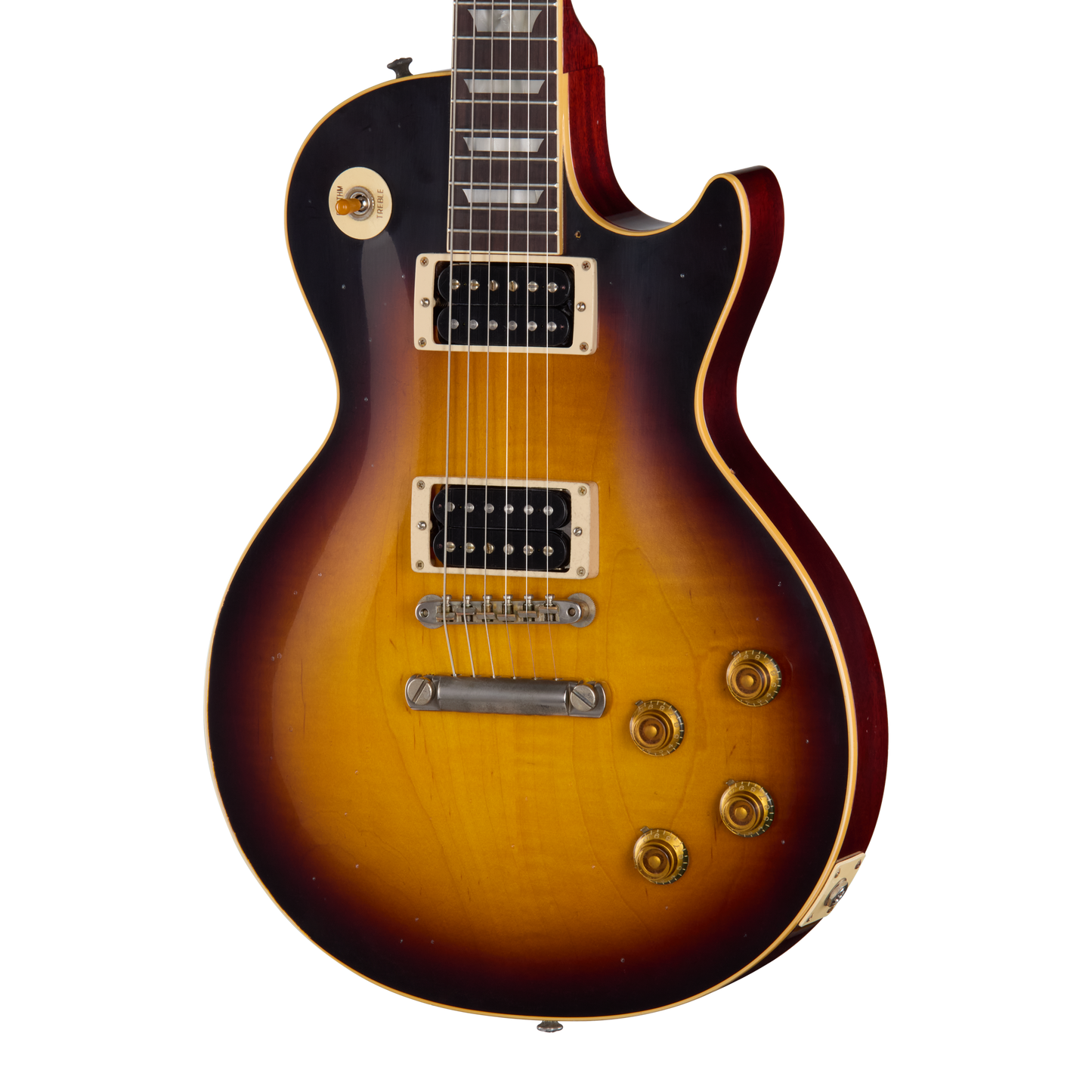 Gibson Custom LE 1958 Les Paul Standard Reissue with Light Figured Maple Top, Heavy Aged, Athens Burst