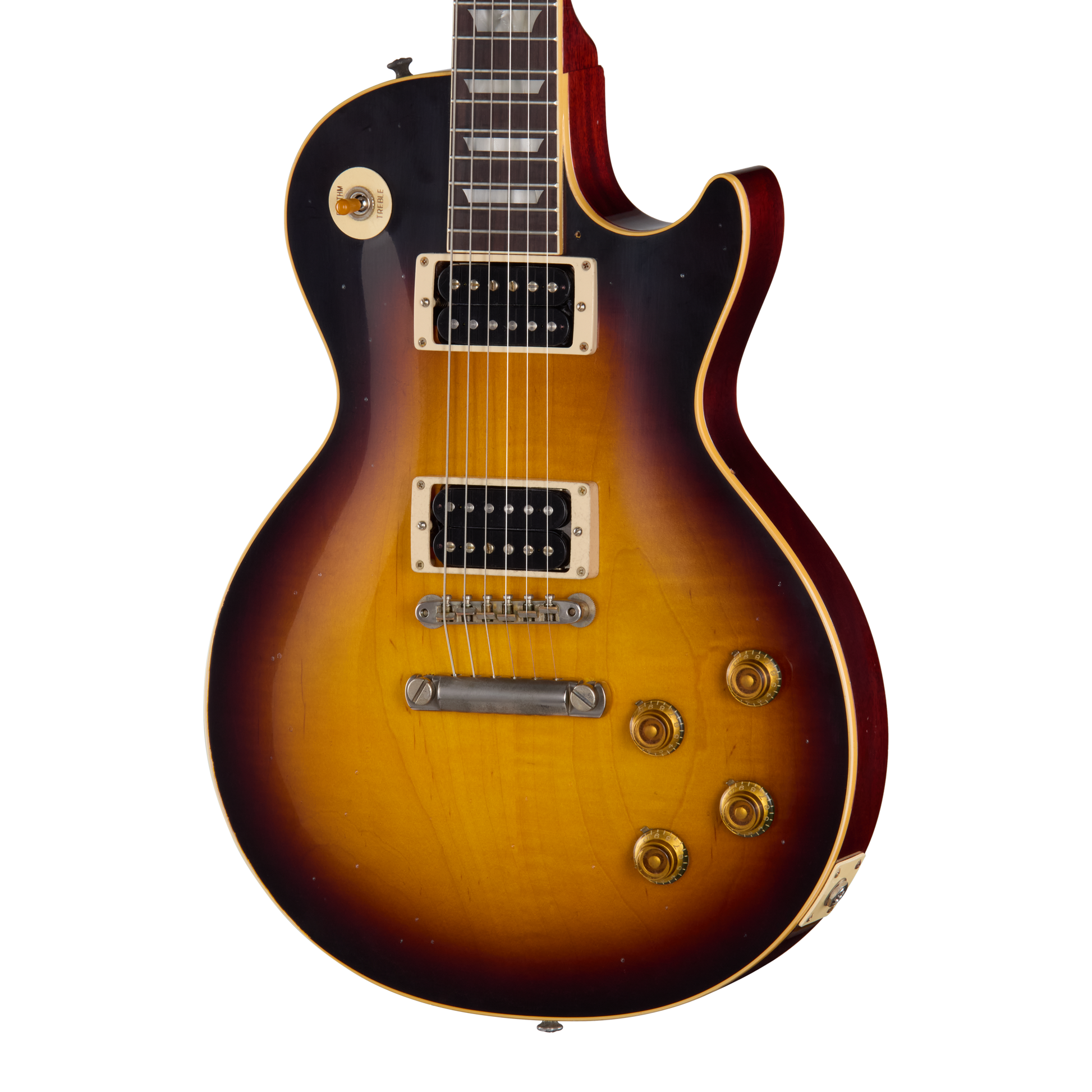Gibson Custom LE 1958 Les Paul Standard Reissue with Light Figured Maple Top, Heavy Aged, Athens Burst