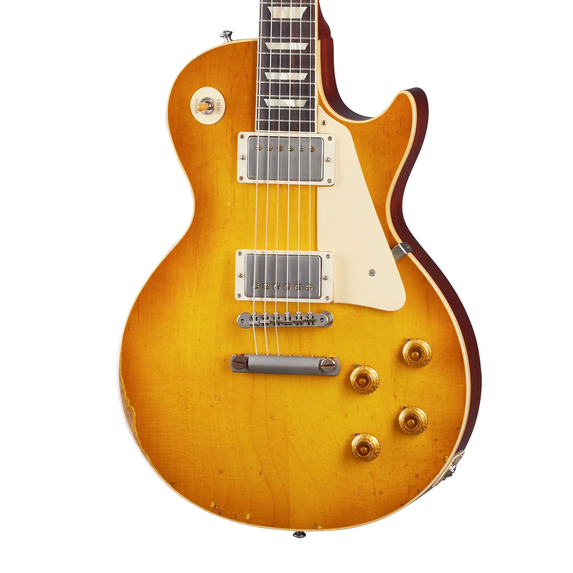 Gibson Custom 1958 Les Paul Standard Reissue, Heavy Aged, Lemon Burst