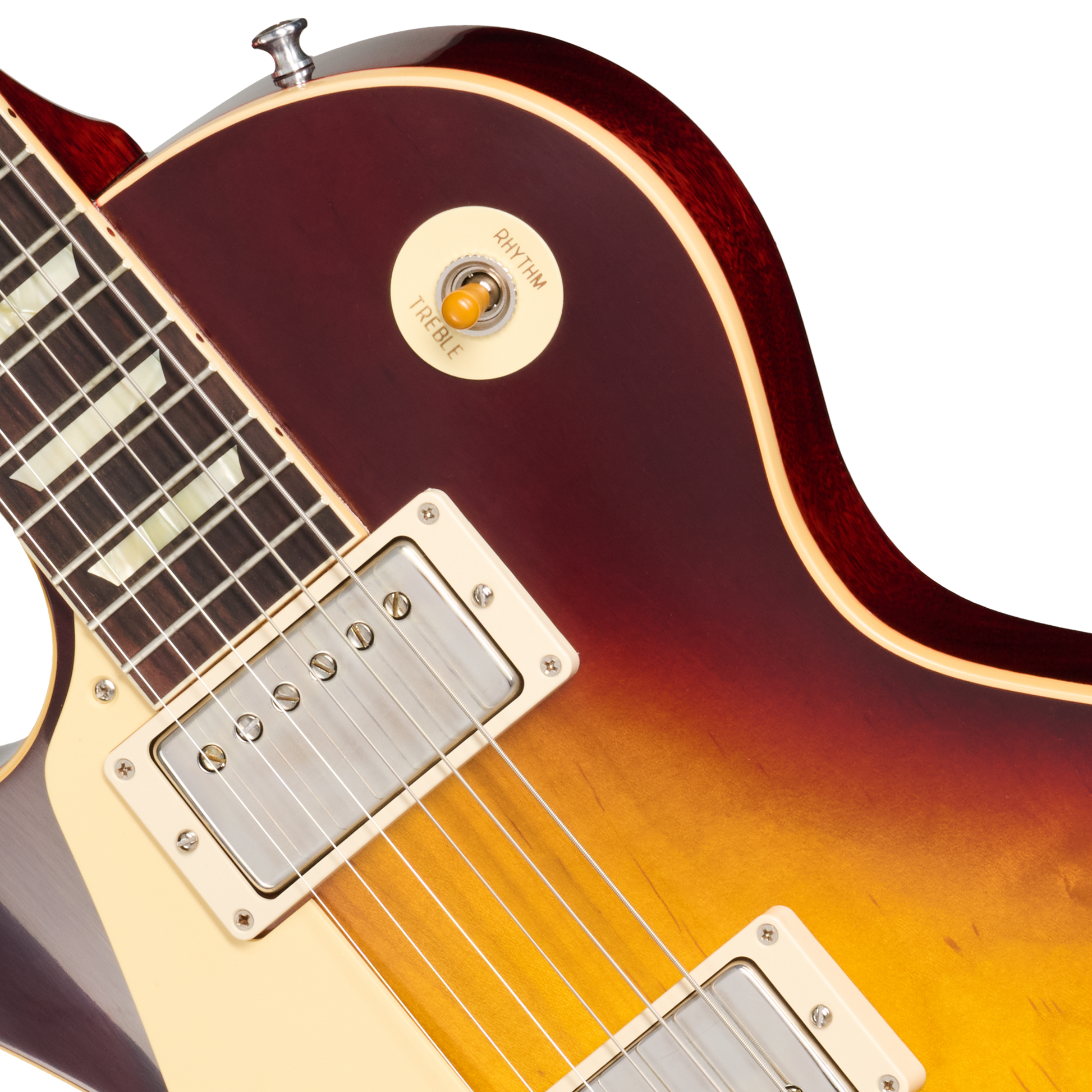Gibson Custom 1958 Les Paul Standard Reissue, Left-Handed, VOS, Bourbon Burst
