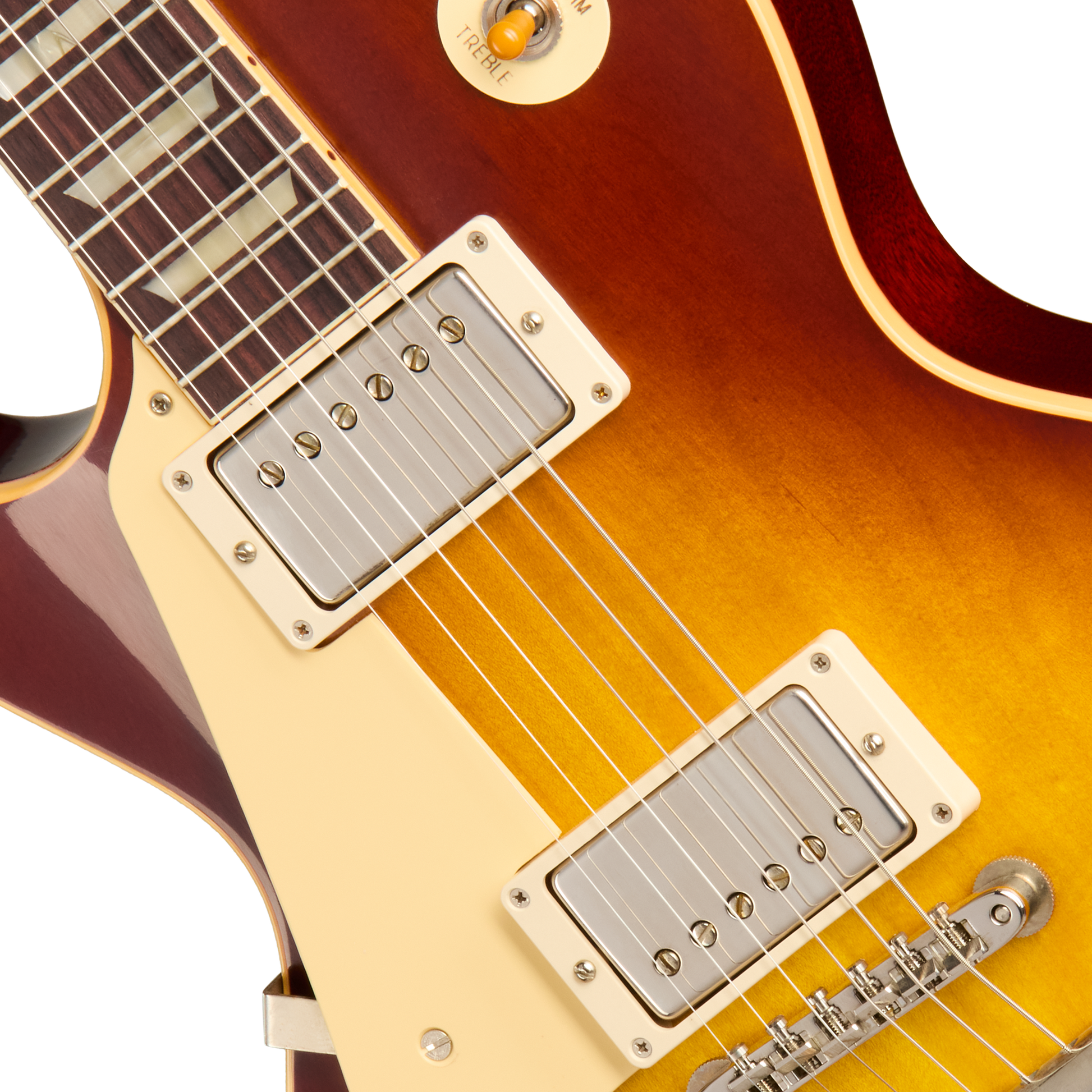 Gibson Custom 1958 Les Paul Standard Reissue, Left-Handed, VOS, Iced Tea Burst
