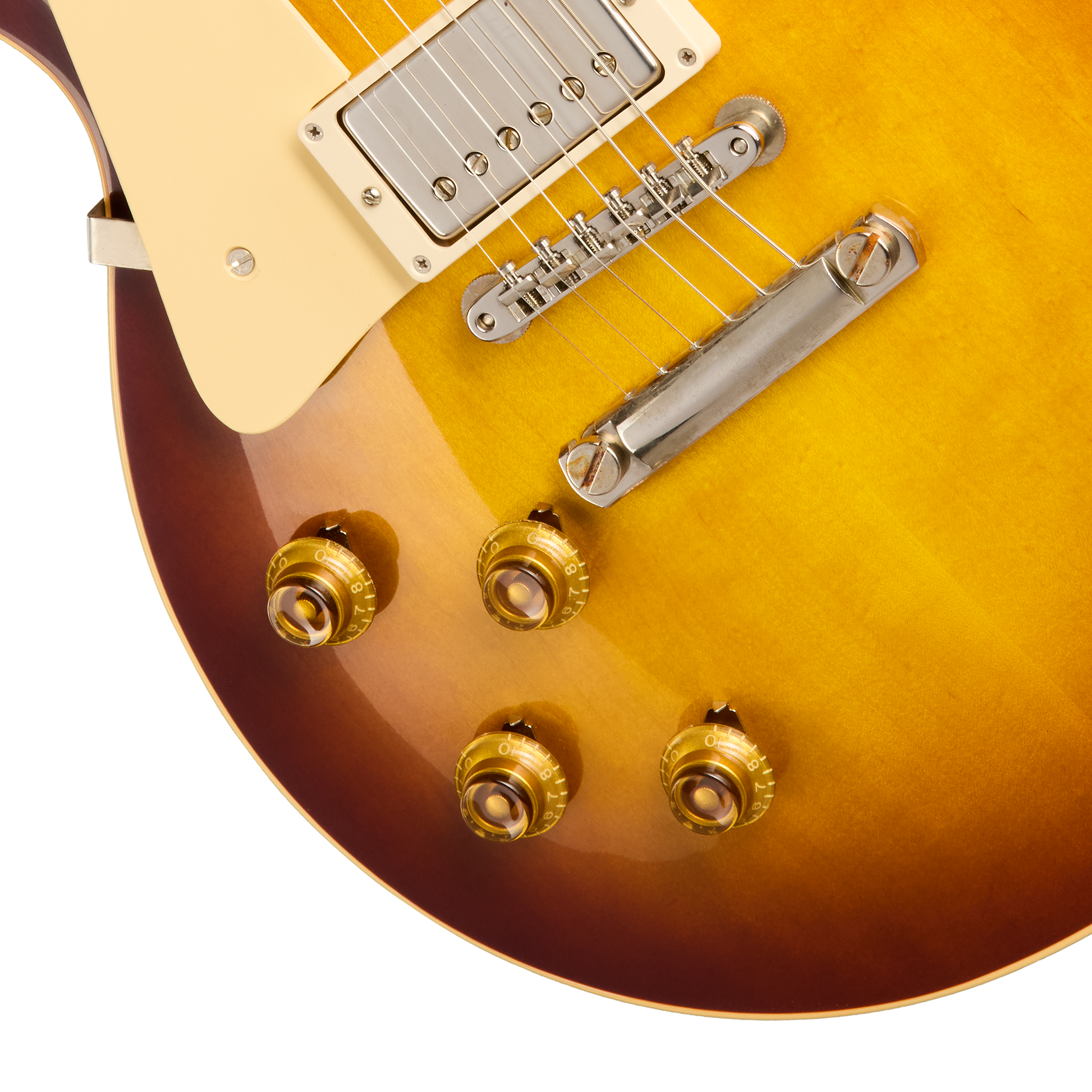 Gibson Custom 1958 Les Paul Standard Reissue, Left-Handed, VOS, Iced Tea Burst