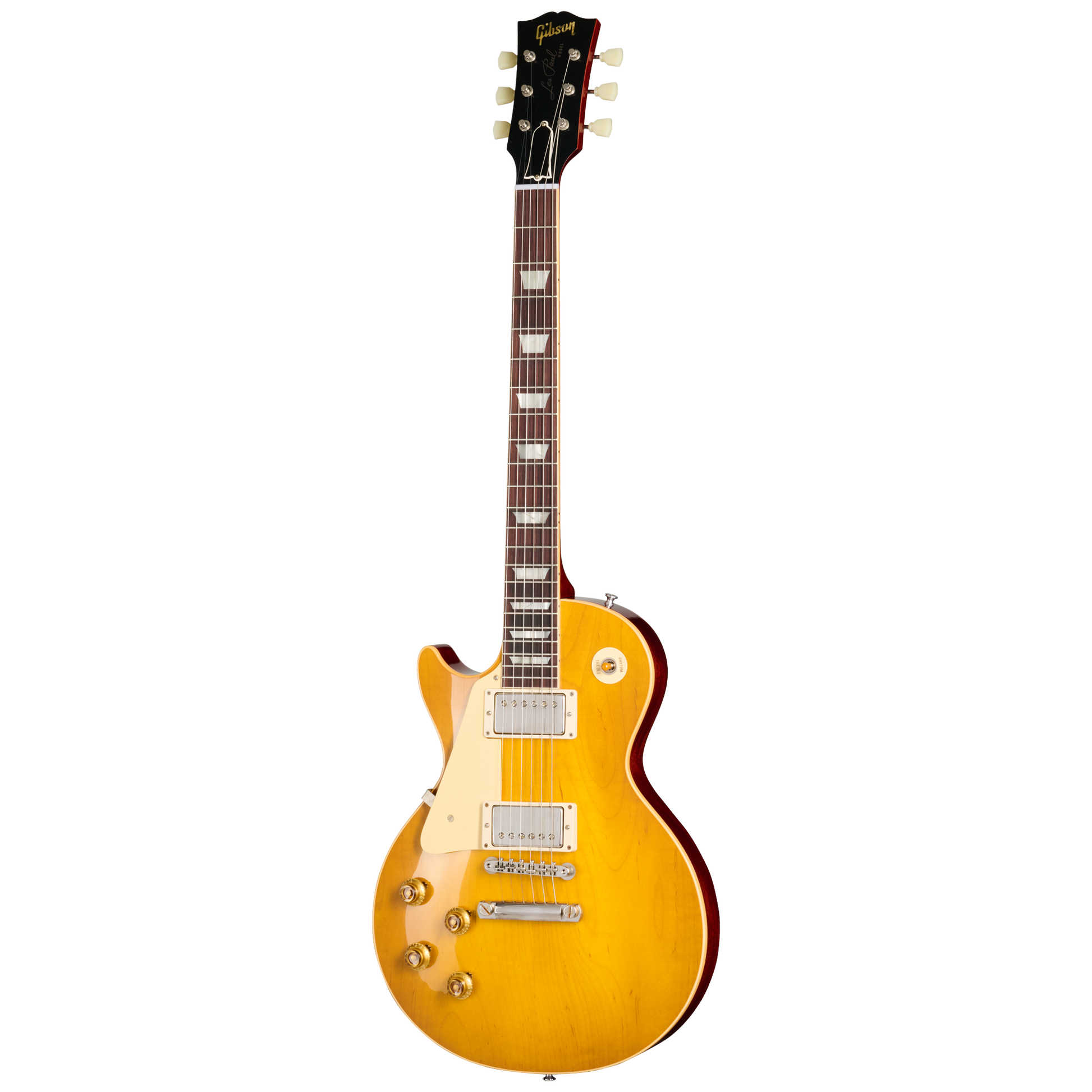 Gibson Custom 1958 Les Paul Standard Reissue, Left-Handed, VOS, Lemon Burst