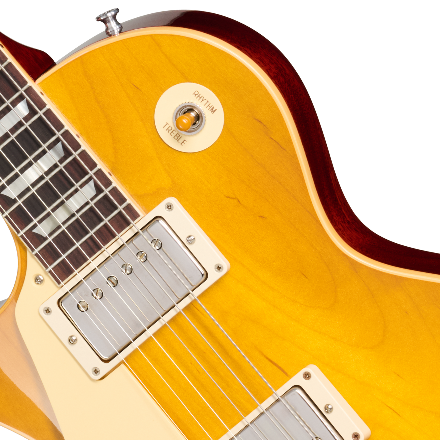 Gibson Custom 1958 Les Paul Standard Reissue, Left-Handed, VOS, Lemon Burst