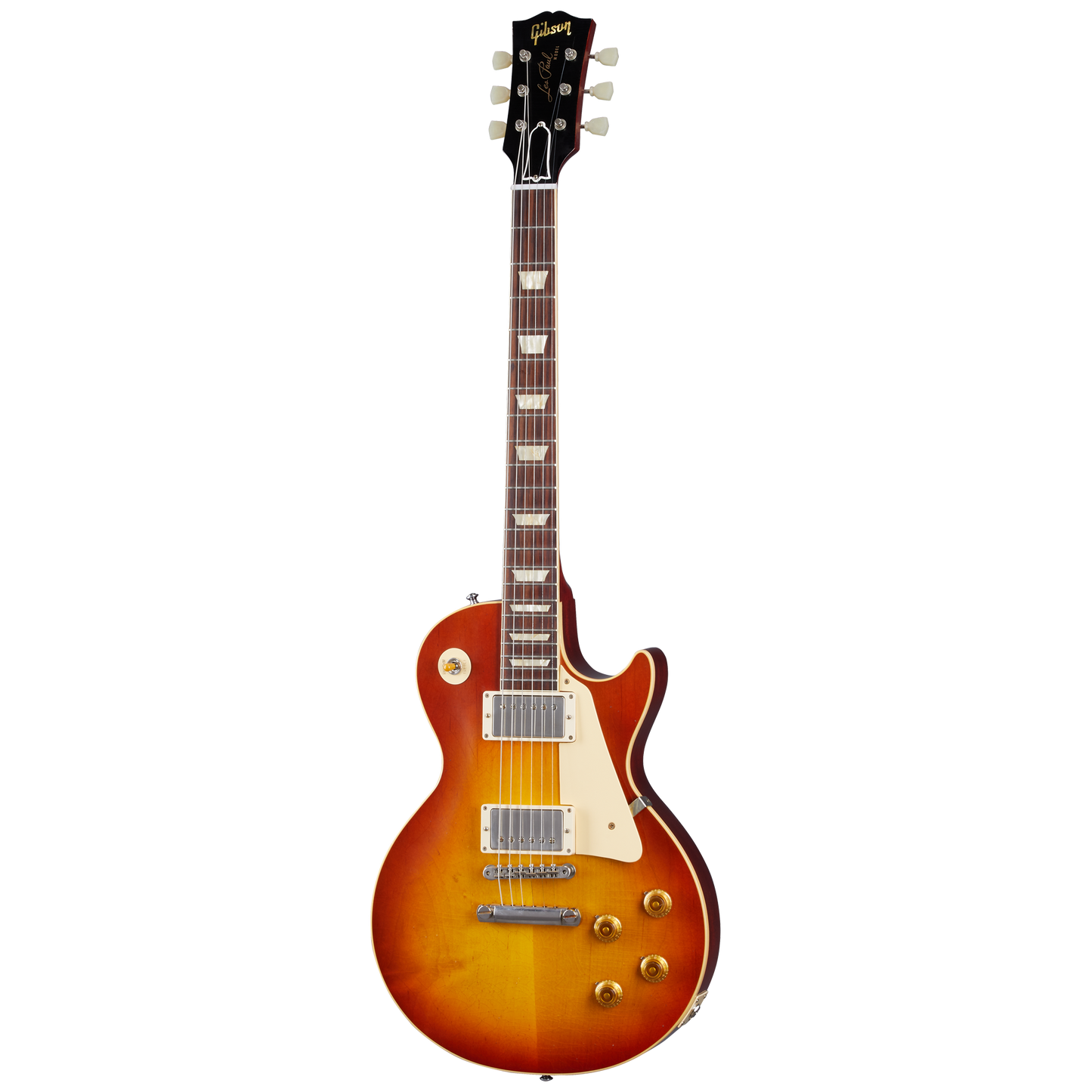 Gibson Custom 1958 Les Paul Standard Reissue, Ultra Light Aged, Washed Cherry Sunburst