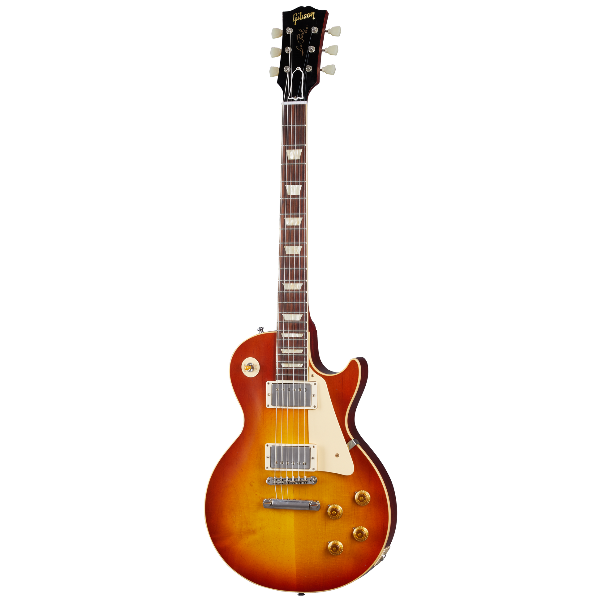 Gibson Custom 1958 Les Paul Standard Reissue, Ultra Light Aged, Washed Cherry Sunburst