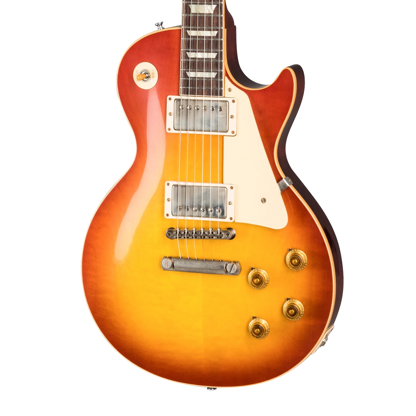 Gibson Custom 1958 Les Paul Standard Reissue, VOS, Washed Cherry Sunburst