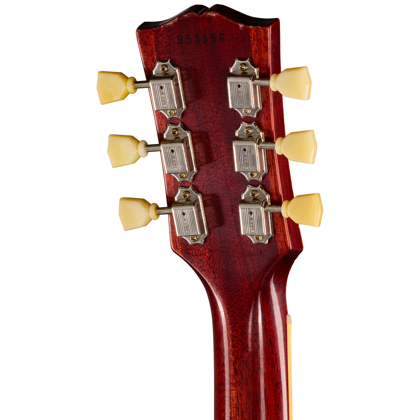 Gibson Custom LE 1959 Les Paul Standard Reissue with Birdseye Maple Top, Light Aged, Peach Tea Burst