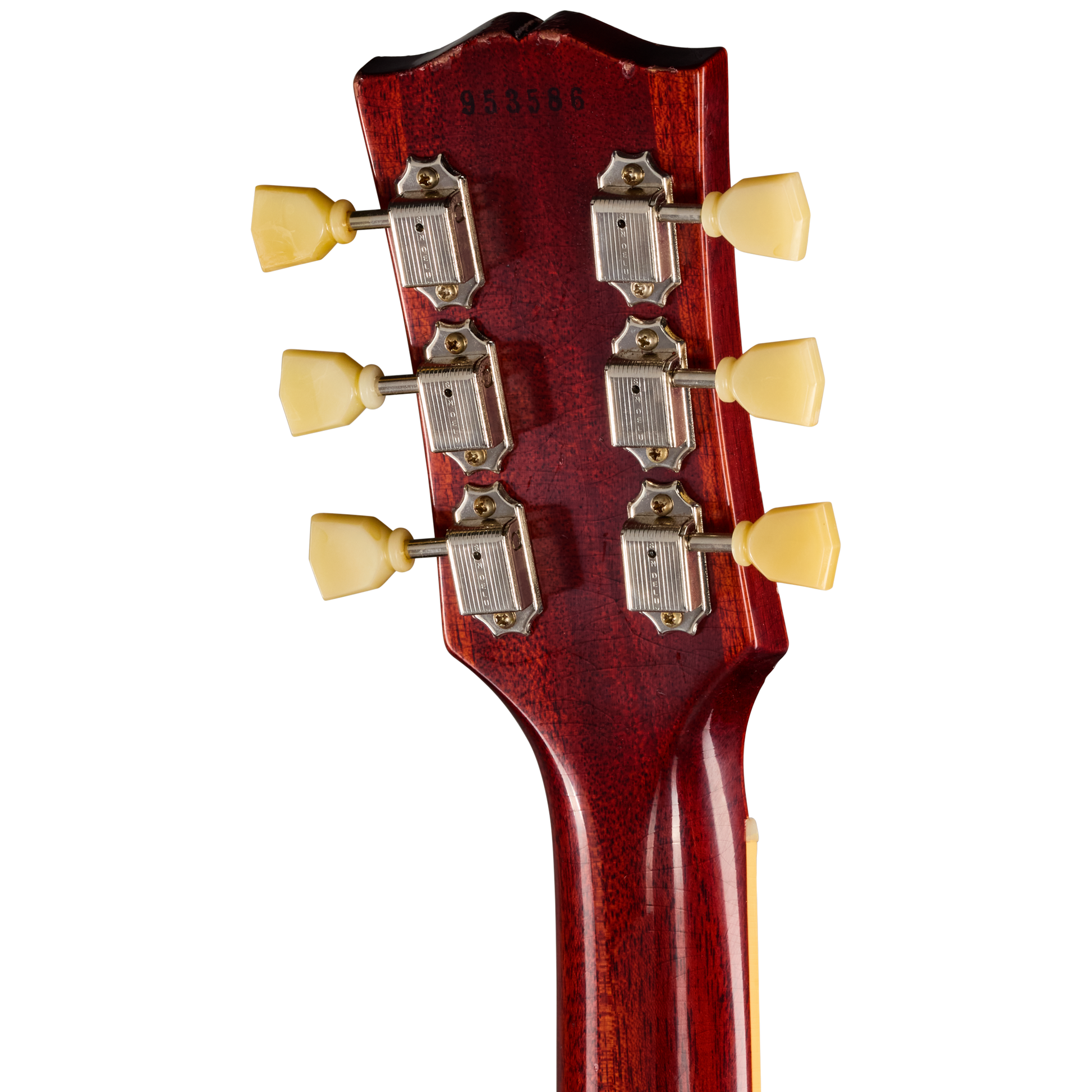 Gibson Custom LE 1959 Les Paul Standard Reissue with Birdseye Maple Top, Light Aged, Peach Tea Burst