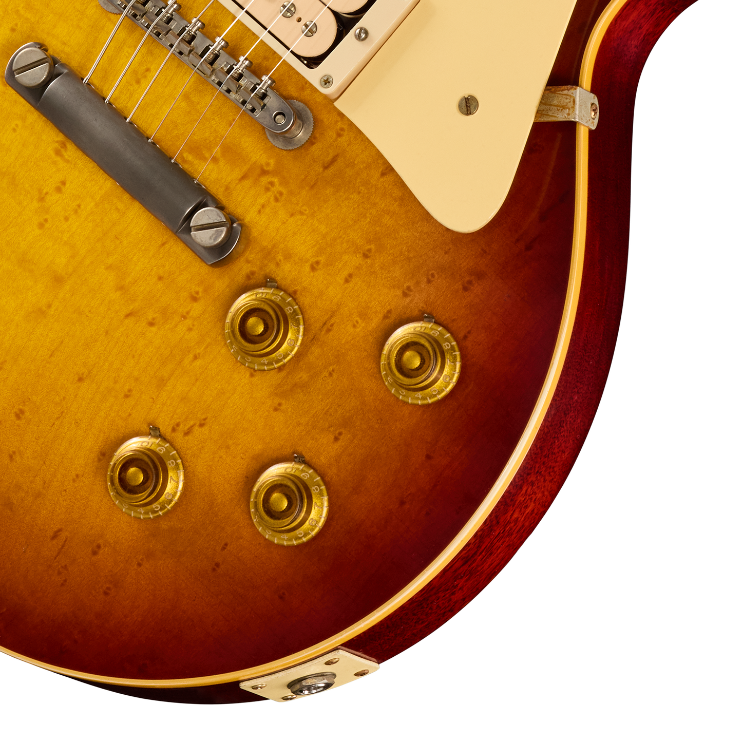 Gibson Custom LE 1959 Les Paul Standard Reissue with Birdseye Maple Top, Light Aged, Peach Tea Burst