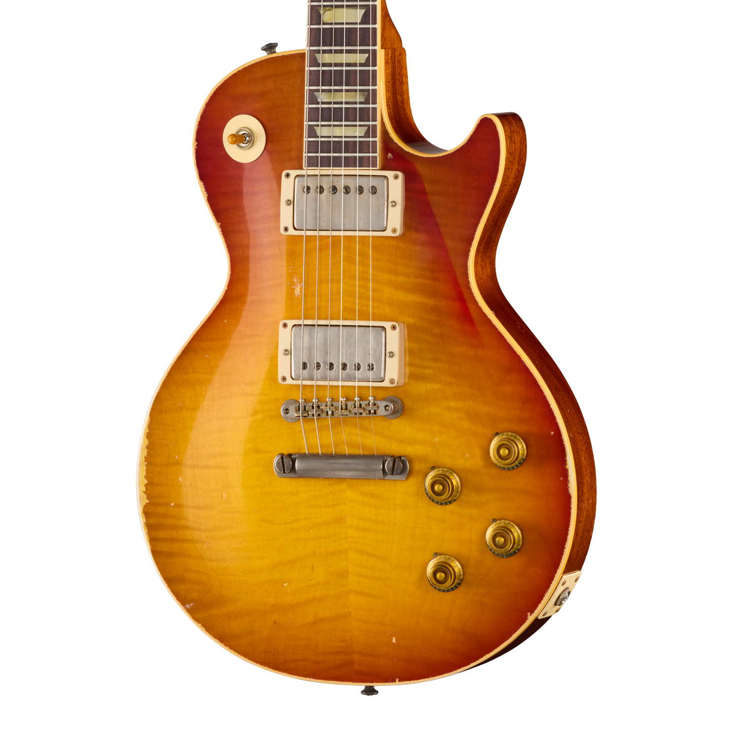 Gibson Custom LE 1959 Les Paul Standard Reissue, Heavy Aged, Molten Amber Burst