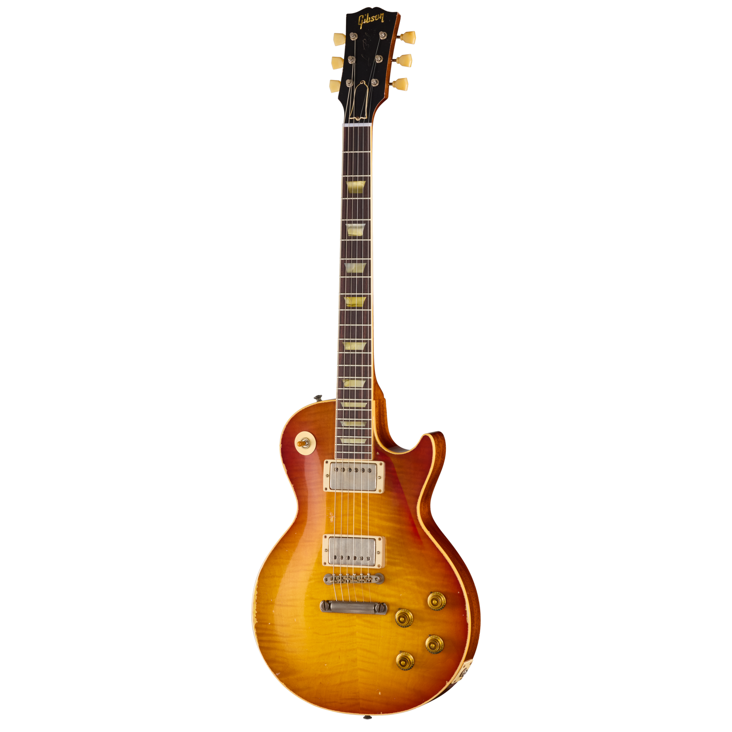 Gibson Custom LE 1959 Les Paul Standard Reissue, Heavy Aged, Molten Amber Burst