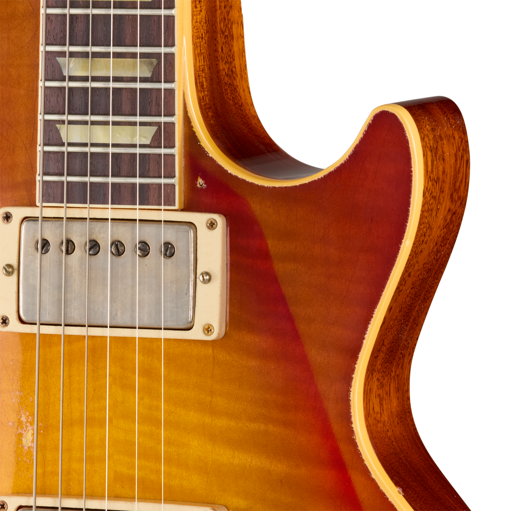 Gibson Custom LE 1959 Les Paul Standard Reissue, Heavy Aged, Molten Amber Burst
