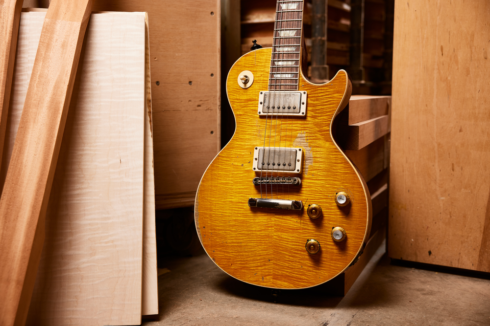 Gibson Custom Kirk Hammett "GREENY" 1959 Les Paul Standard - Greeny Burst, Murphy Lab Aged (MADE TO MEASURE ONLY)