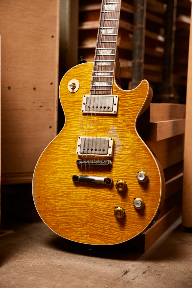 Gibson Custom Kirk Hammett "GREENY" 1959 Les Paul Standard - Greeny Burst, Murphy Lab Aged (MADE TO MEASURE ONLY)