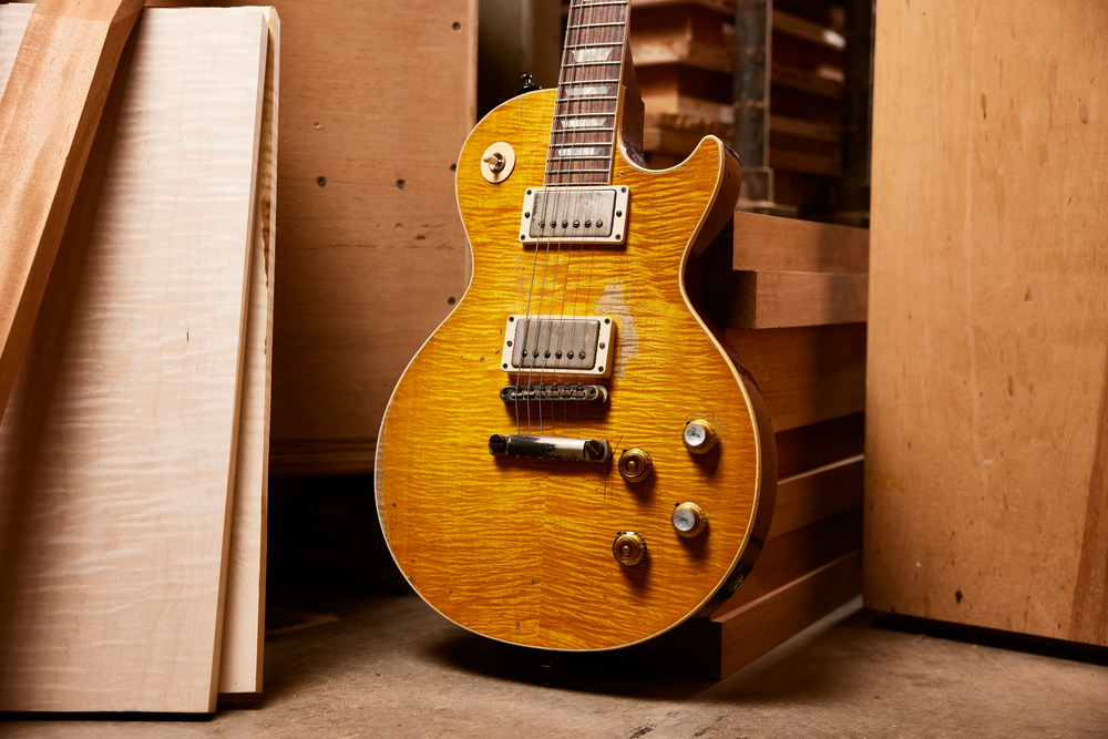 Gibson Custom Kirk Hammett "GREENY" 1959 Les Paul Standard - Greeny Burst, Murphy Lab Aged (MADE TO MEASURE ONLY)