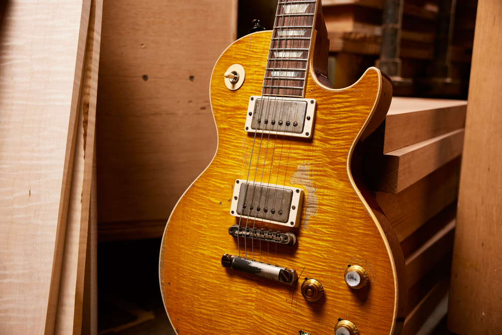 Gibson Custom Kirk Hammett "GREENY" 1959 Les Paul Standard - Greeny Burst, Murphy Lab Aged (MADE TO MEASURE ONLY)