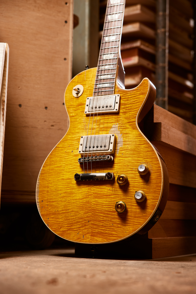 Gibson Custom Kirk Hammett "GREENY" 1959 Les Paul Standard - Greeny Burst, Murphy Lab Aged (MADE TO MEASURE ONLY)